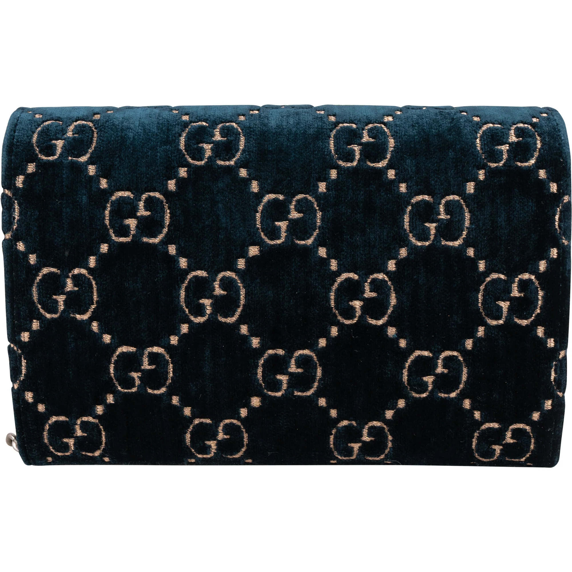 Gucci Velvet GG Monogram Dionysus Crossbody Bag