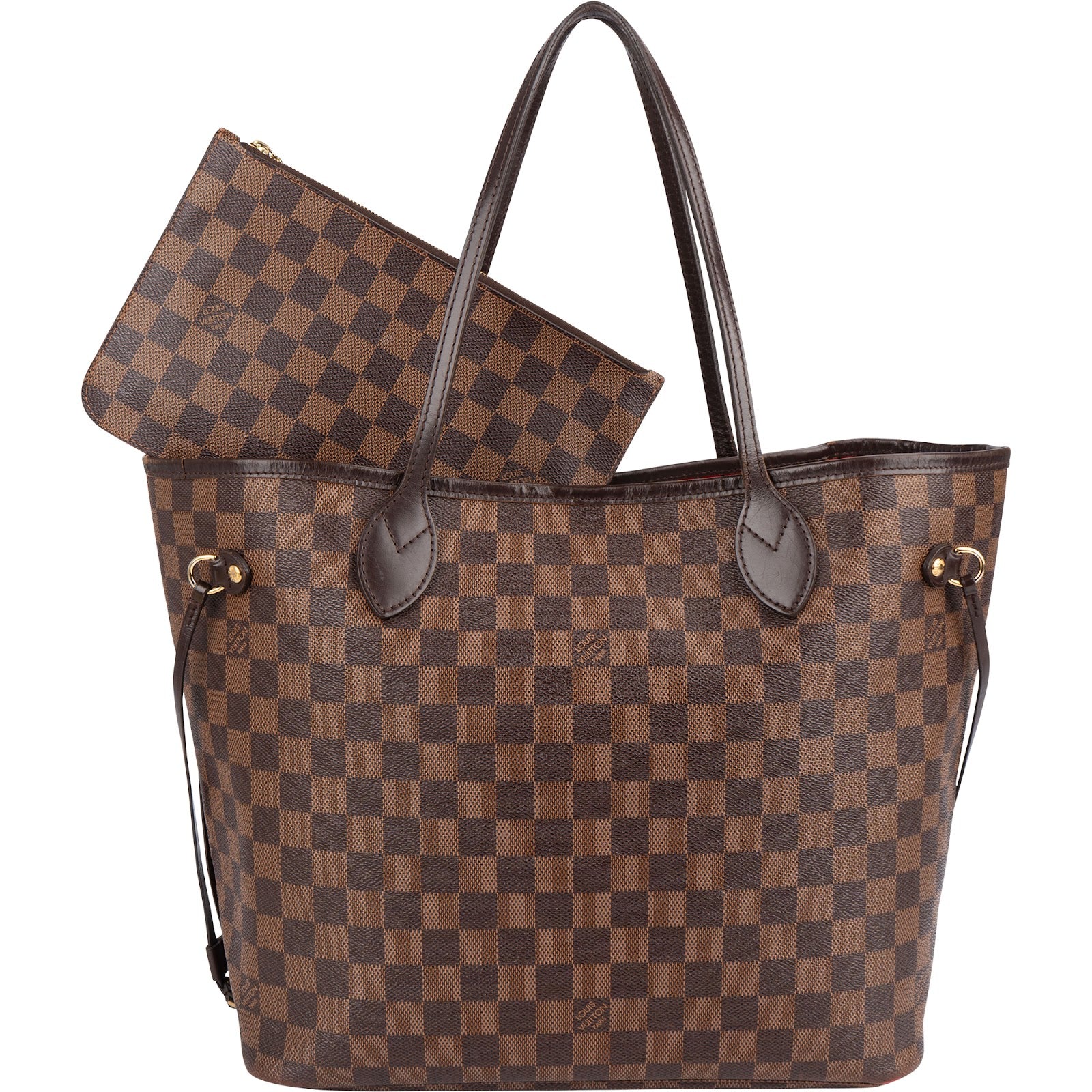 Sac cabas Neverfull MM Louis Vuitton en toile Monogram Damier Ebene