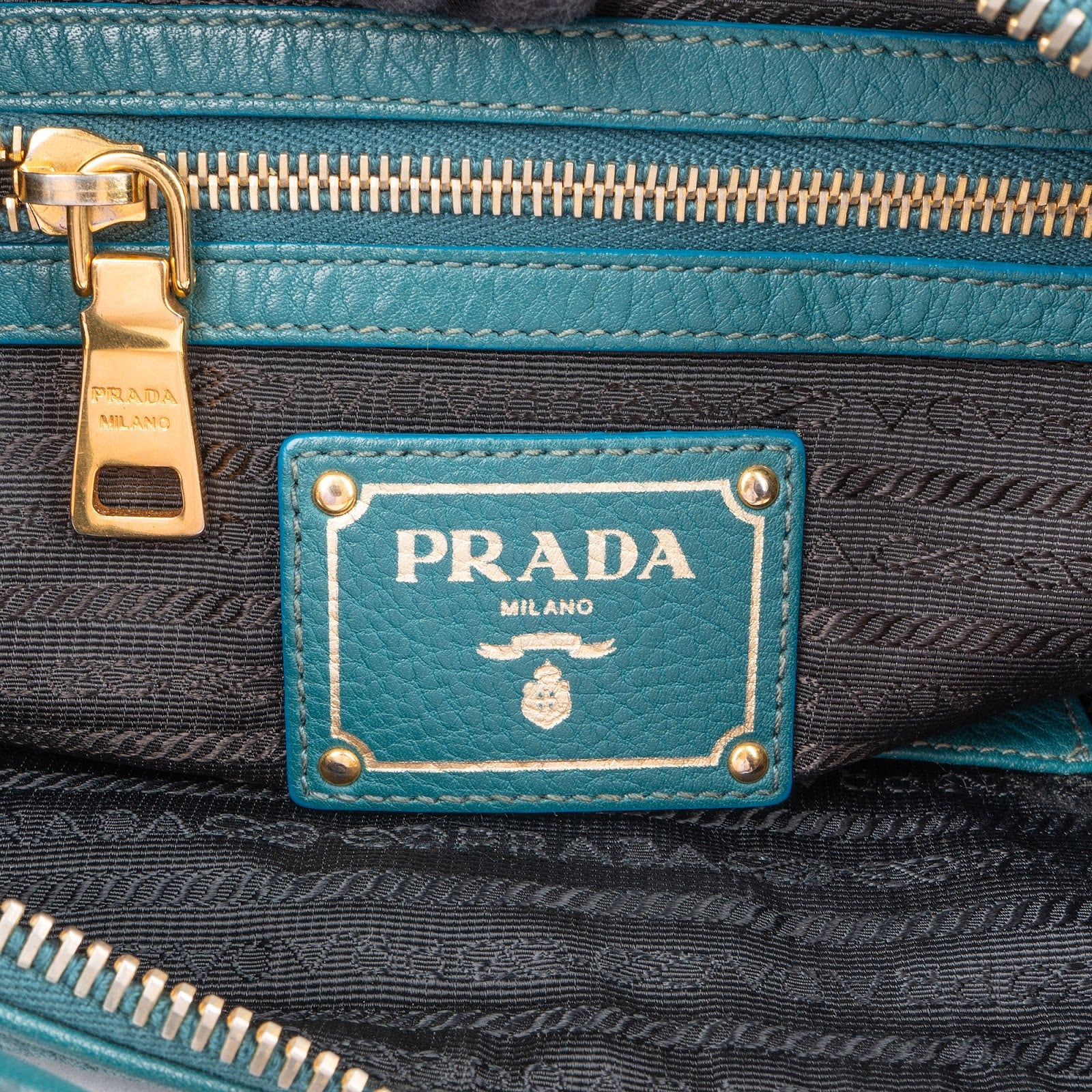 Prada Vitello Daino Leather Hobo Shoulder Bag