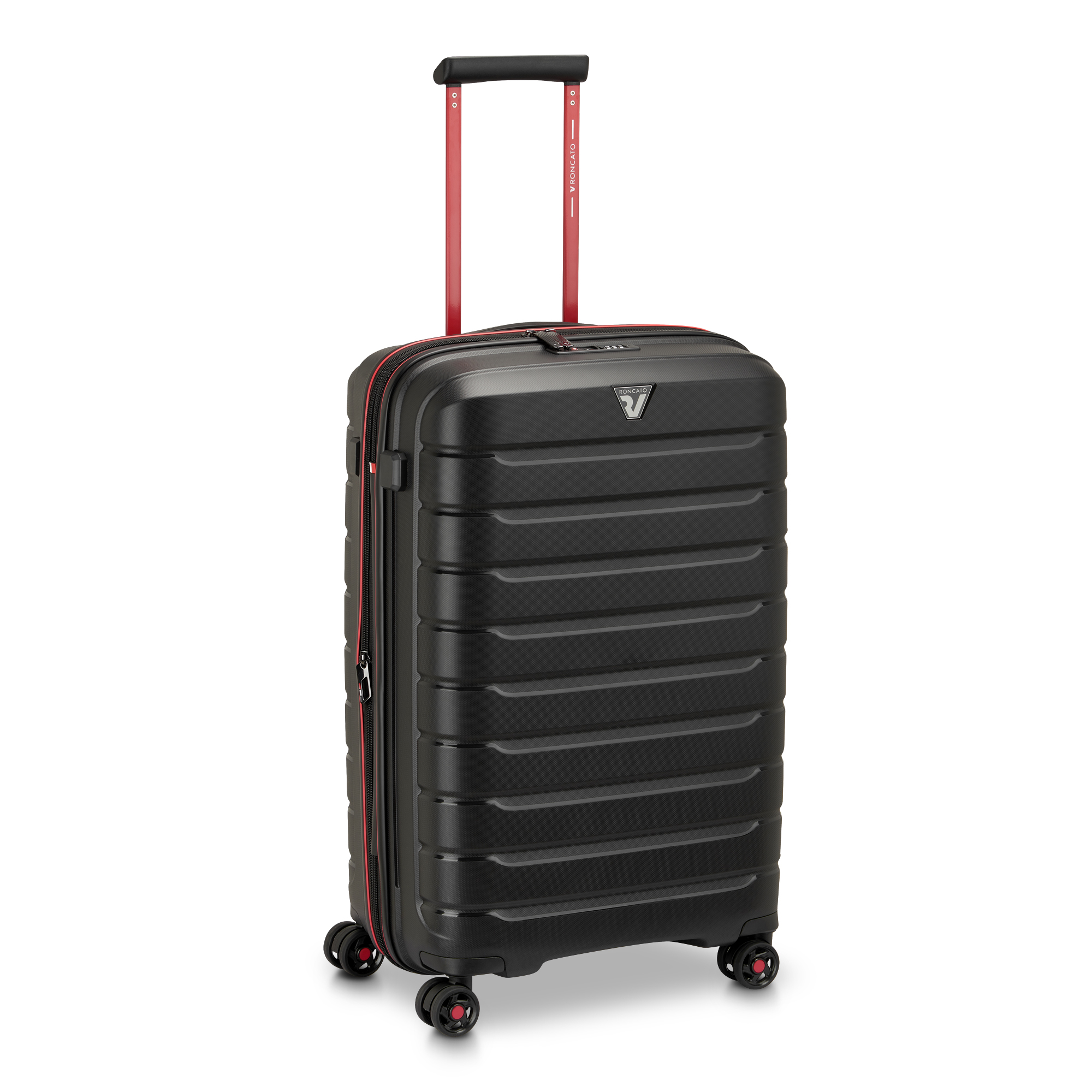 B-FLYING Trolley M (68 cm) erweiterbar - Smoke Black