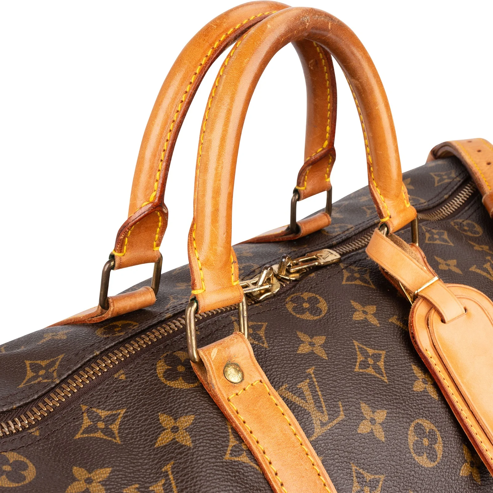 Louis Vuitton Monogram Canvas Keepall 50 Bandoulière Reisetasche