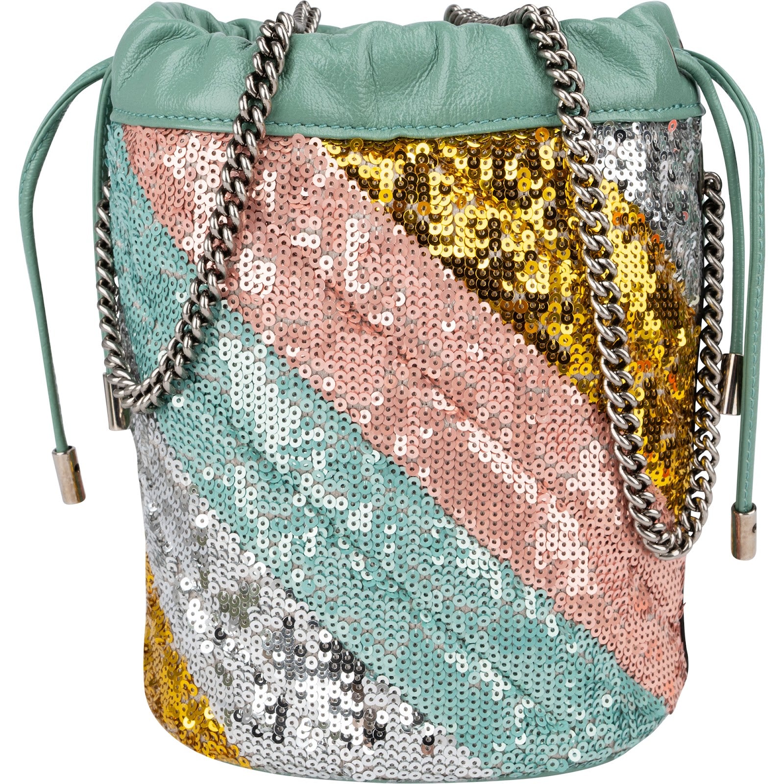 Gucci - Marmont GG Small Bucket Crossbody Bag