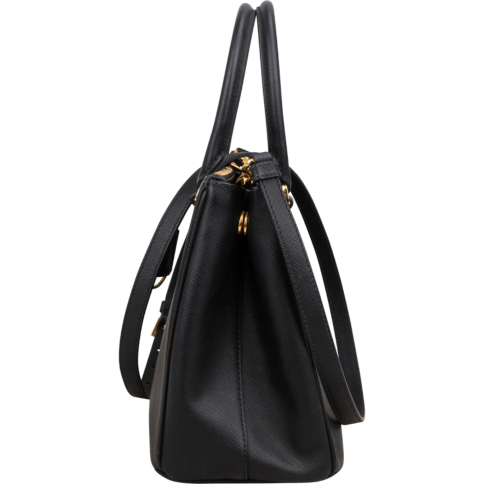 Prada Back Saffiano Leather Galleria Handbag