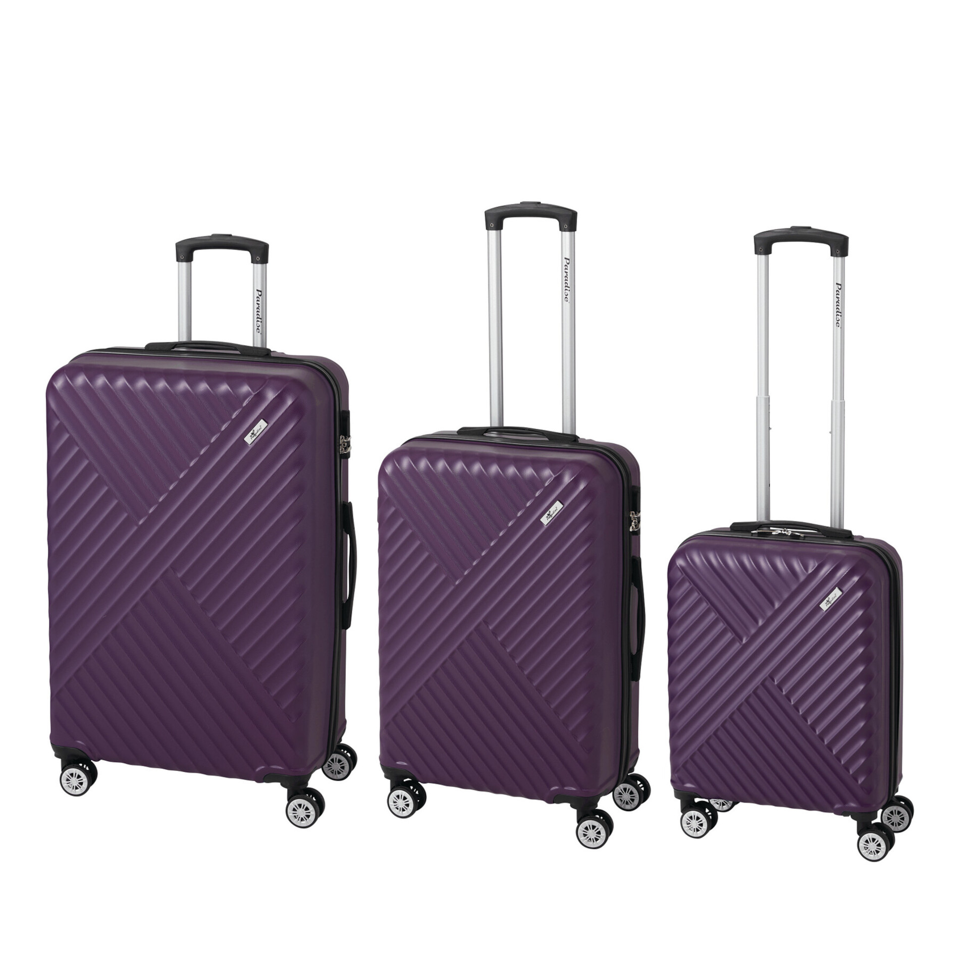 KINGSTON 3-tlg. Kofferset - lila