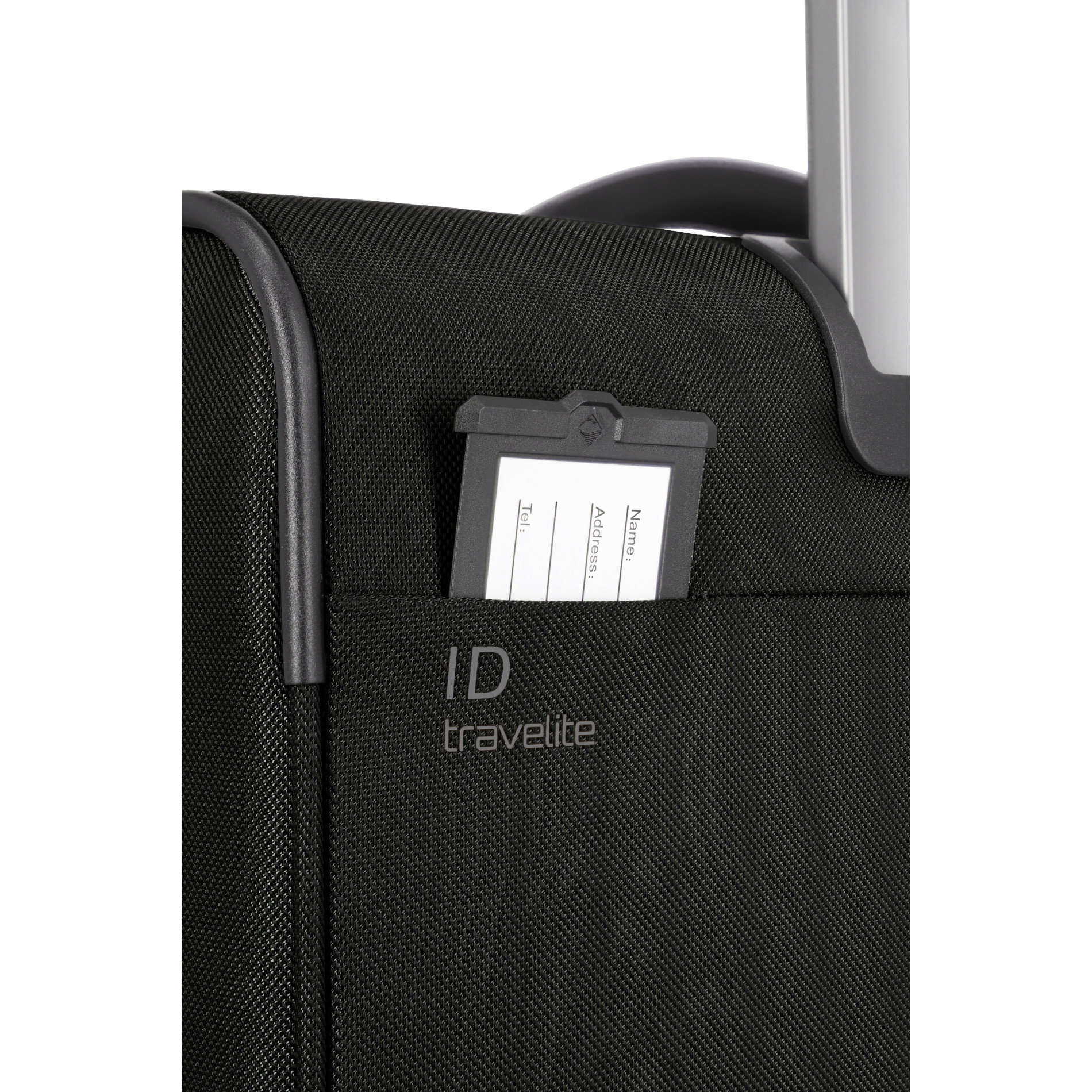 CROSSLITE Handgepäck S erweiterbar - Schwarz