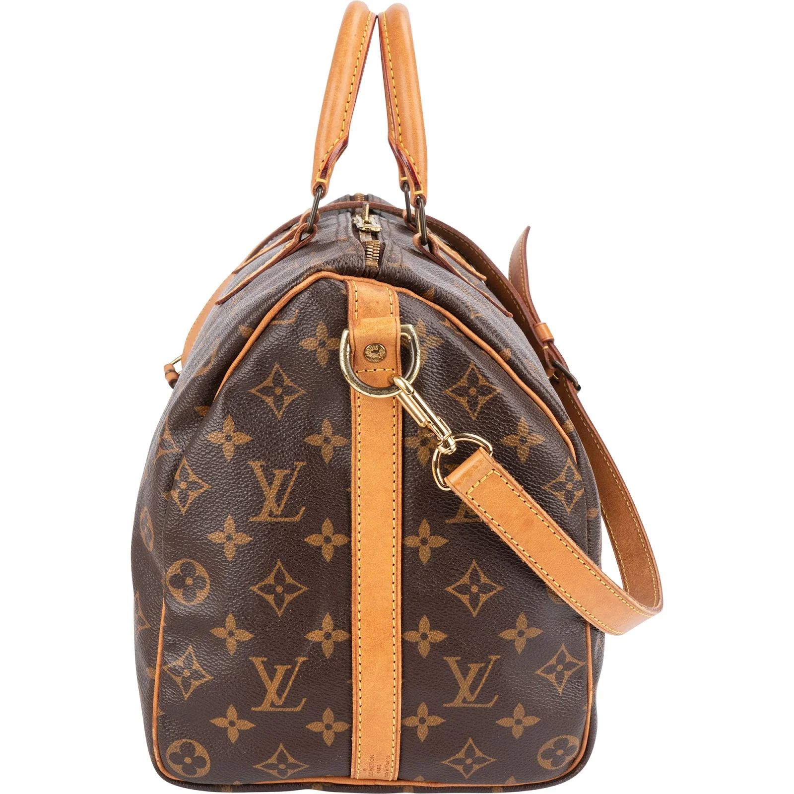 Louis Vuitton Monogram Canvas Speedy 35 Bandoulière Boston Bag