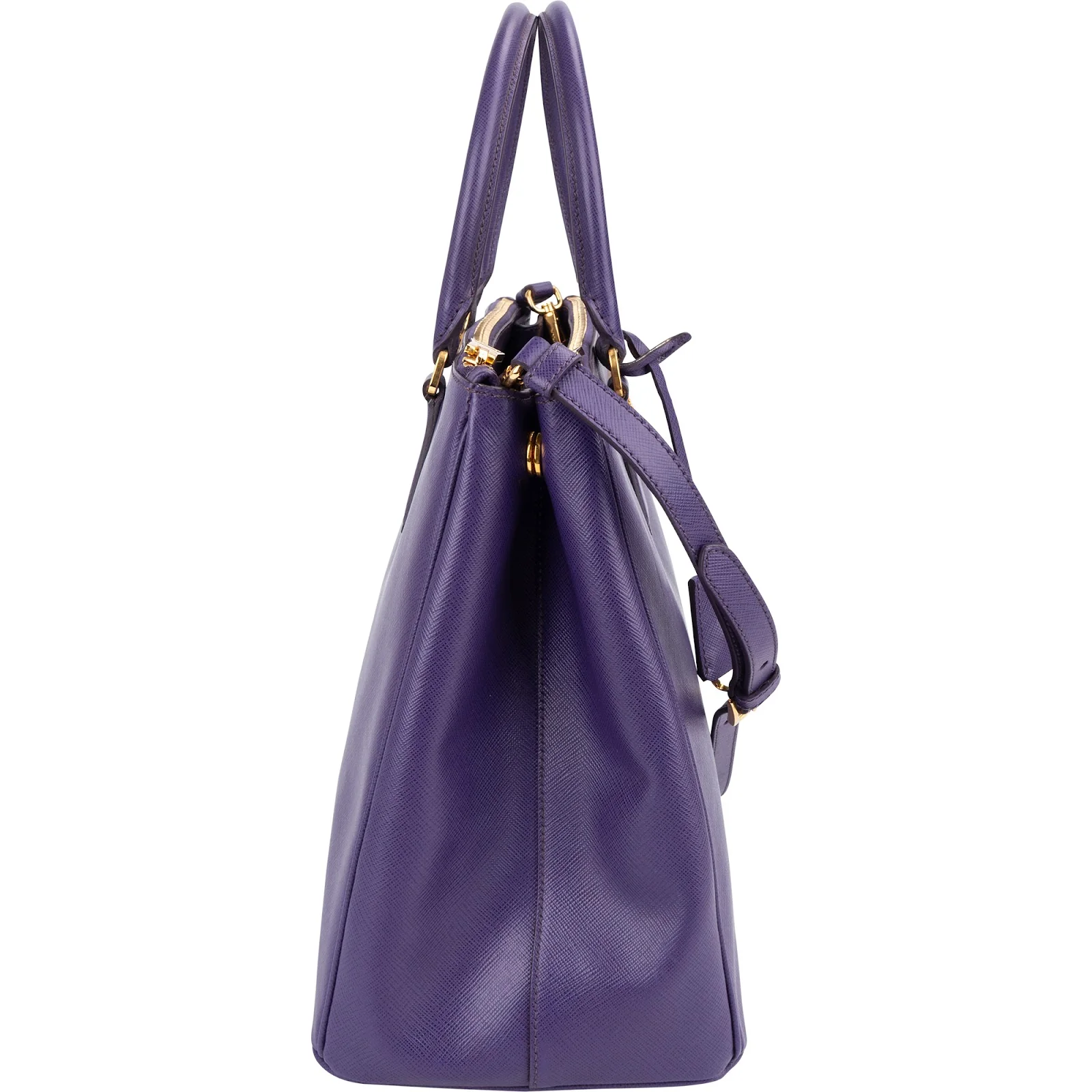 Prada Saffiano Leather Lux Galleria Handbag