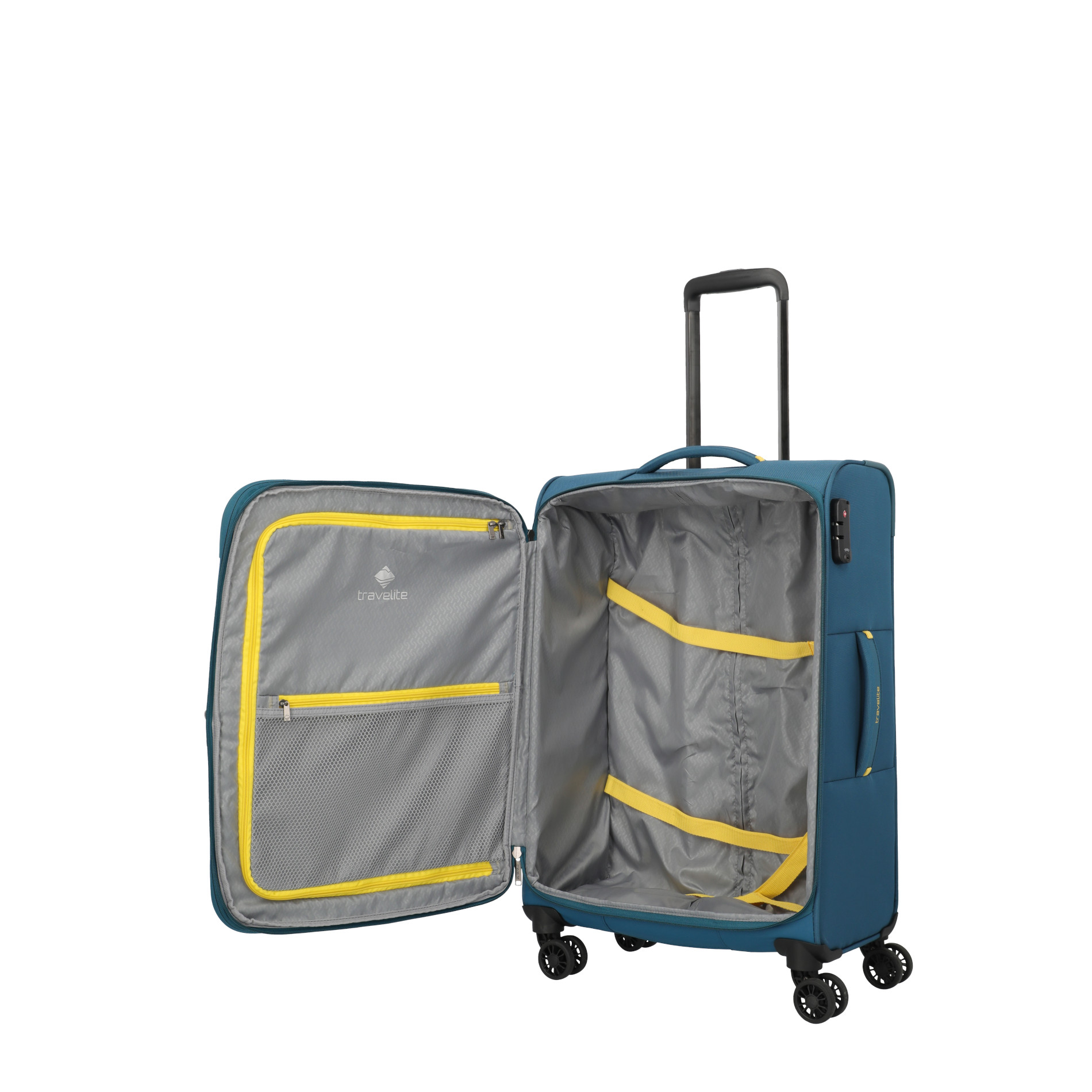 UMBRIA Trolley M (67 cm) erweiterbar - Petrol