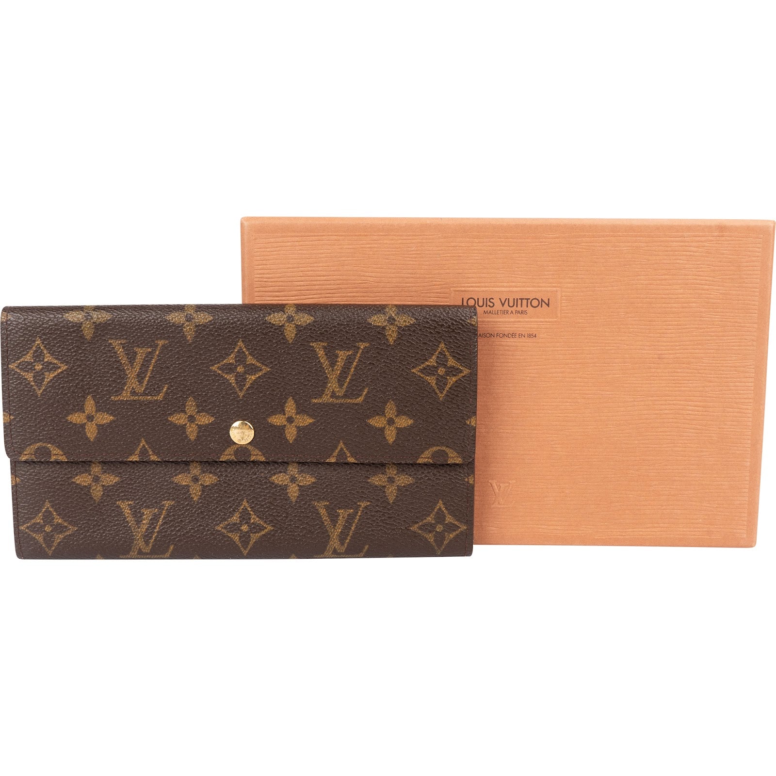 Louis Vuitton Monogram Canvas Sarah Wallet
