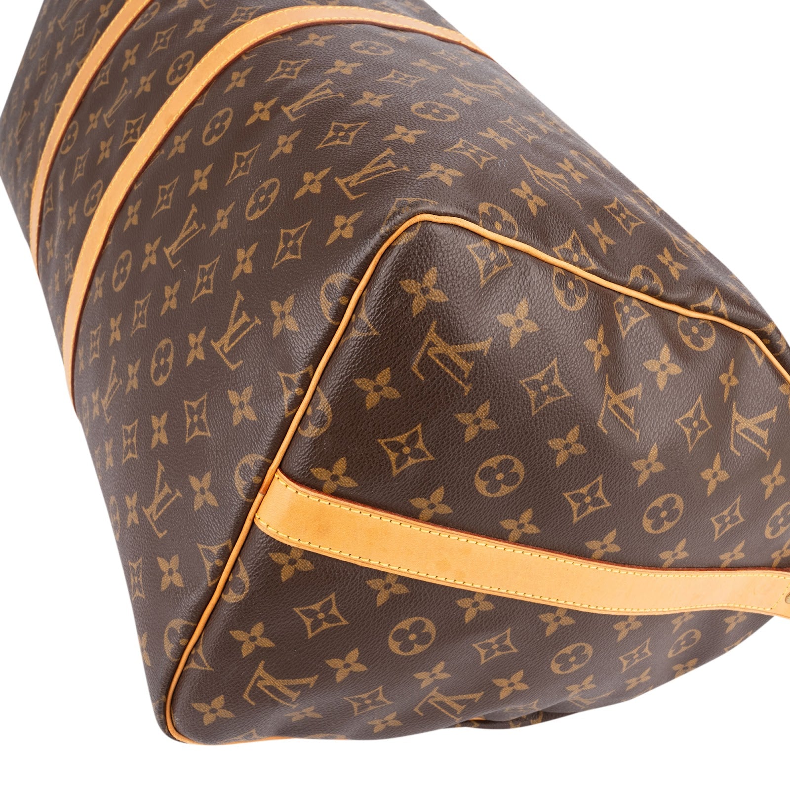 Louis Vuitton Monogram Canvas Keepall 55 schoudertas voor op reis