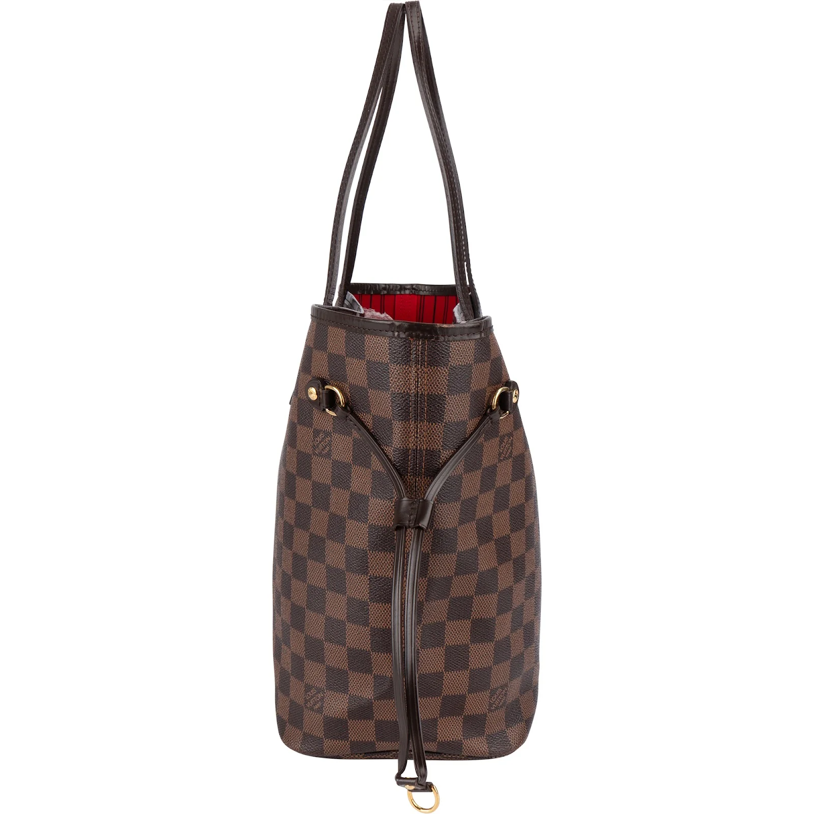 Louis Vuitton Monogram Damier Ebene Neverfull MM Shopper