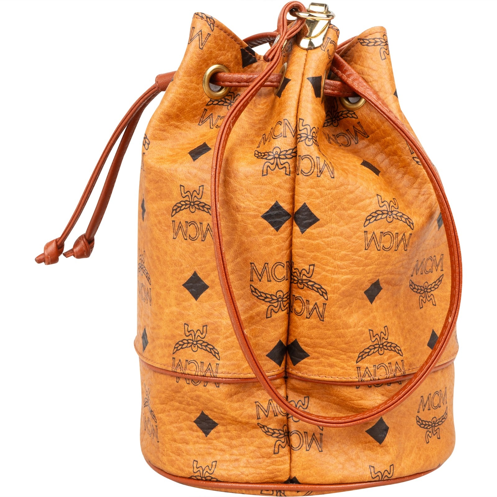 MCM - Mini Drawstring Bucket Crossbody Bag