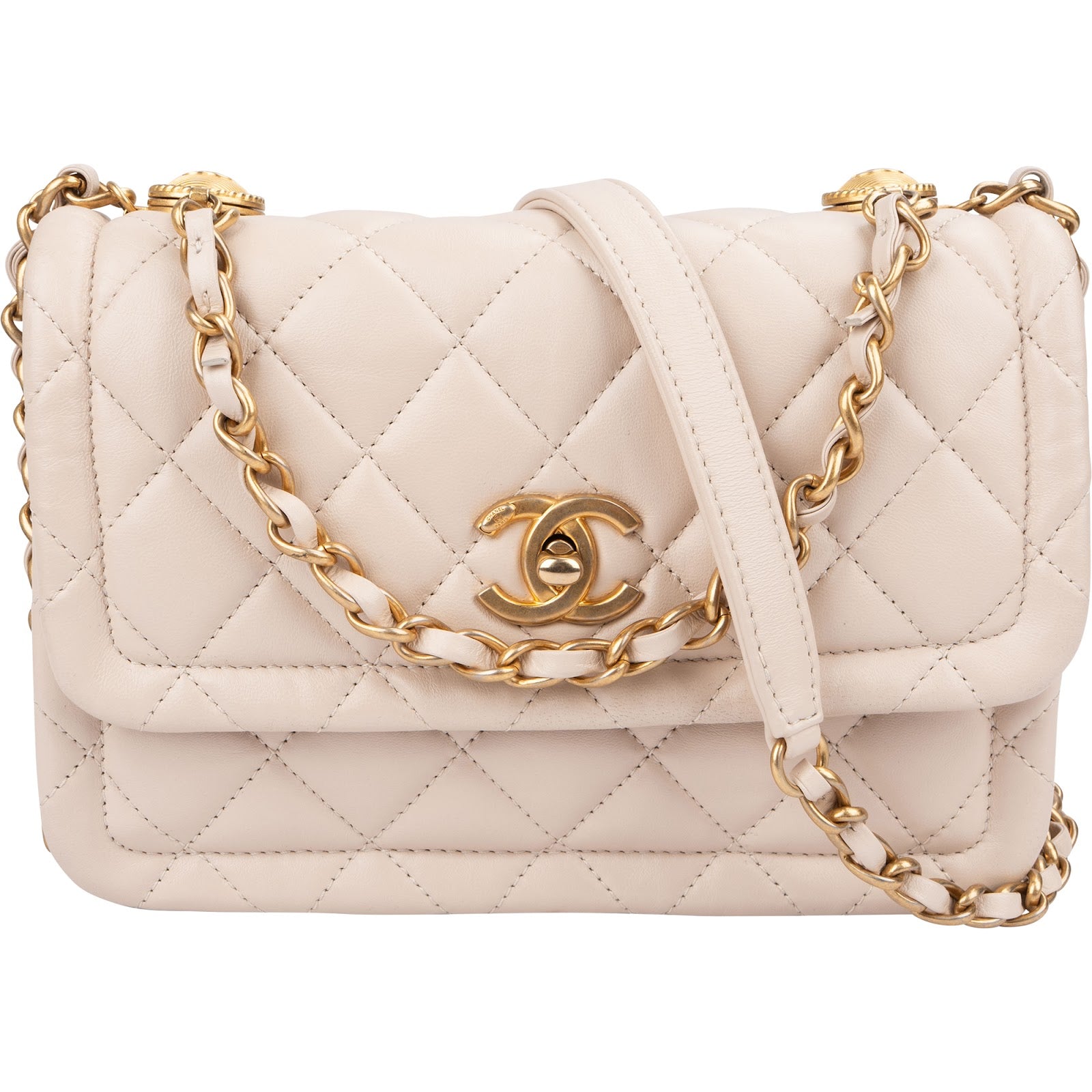 Chanel – Kleine crossbodytas met enkele flap
