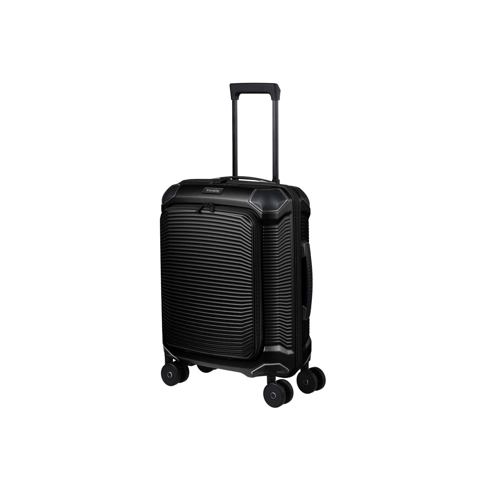 MILLENNIUM Handgepäck S (55cm) mit Vortasche - Black