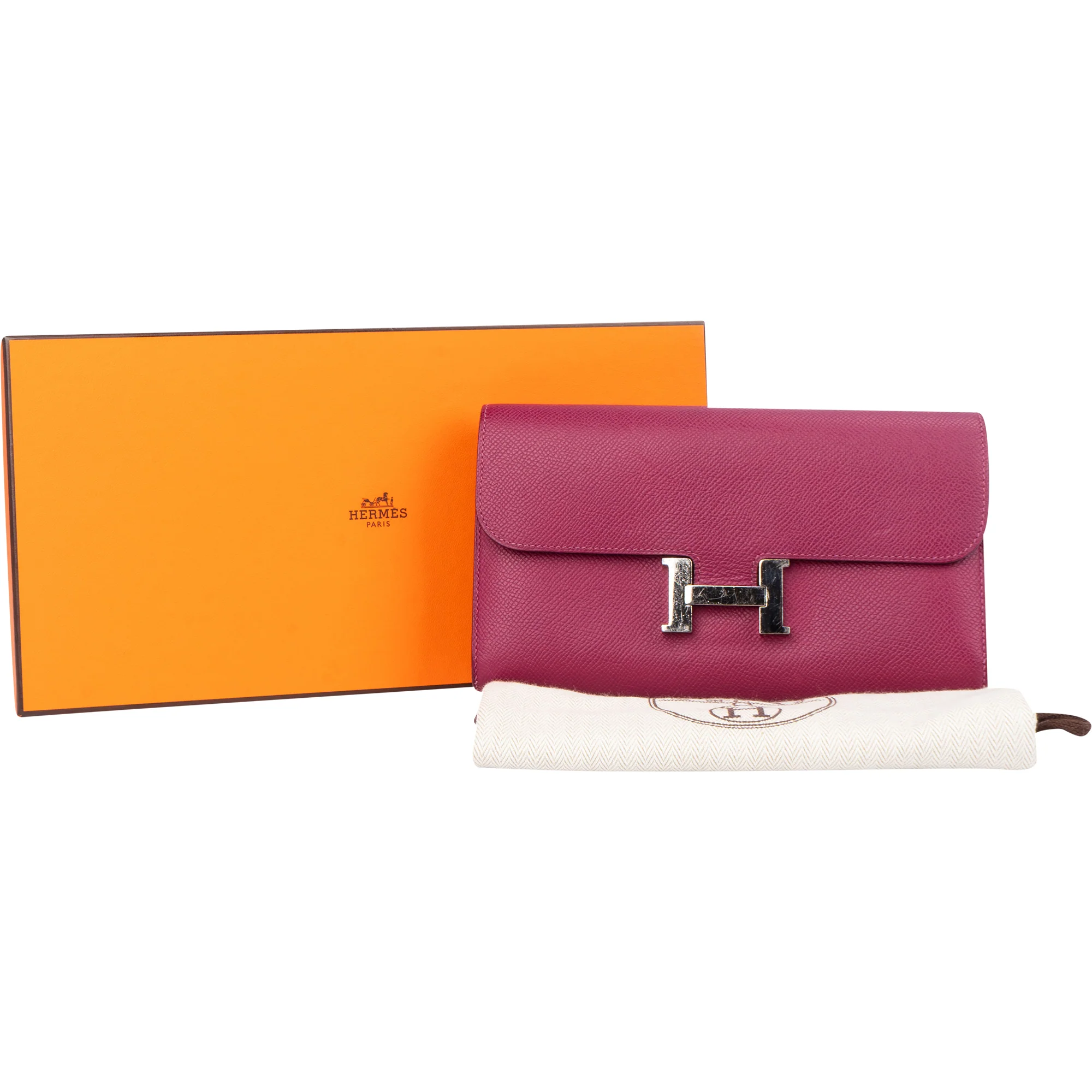 Hermès Epsom Leather Constance H Wallet