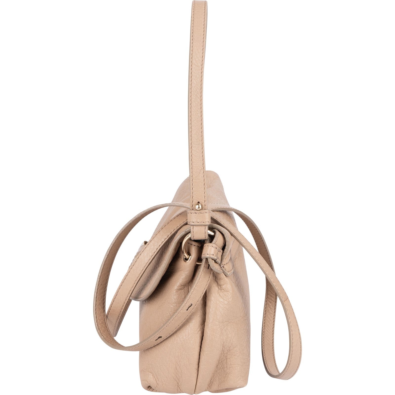 Chloé Grained Leather Lily Crossbody Bag