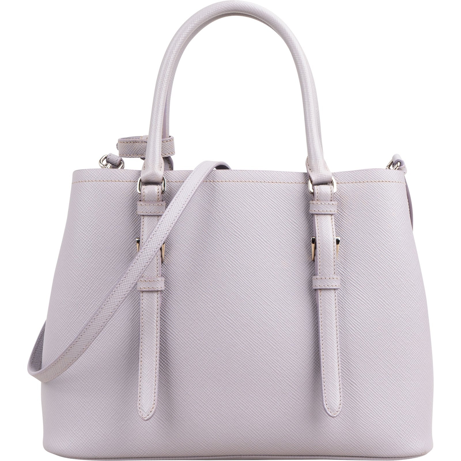 Prada – Saffiano Leather Double Crossbody Bag