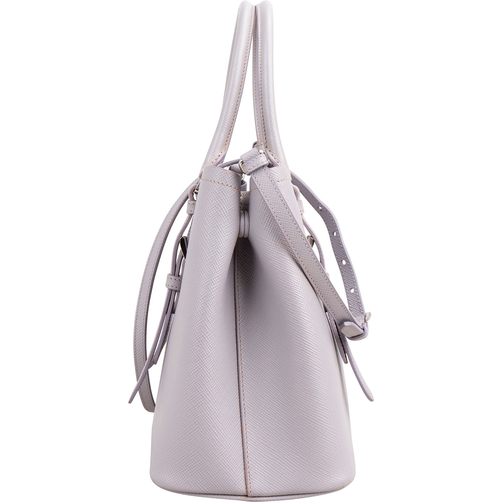 Prada – Saffiano Leather Double Crossbody Bag