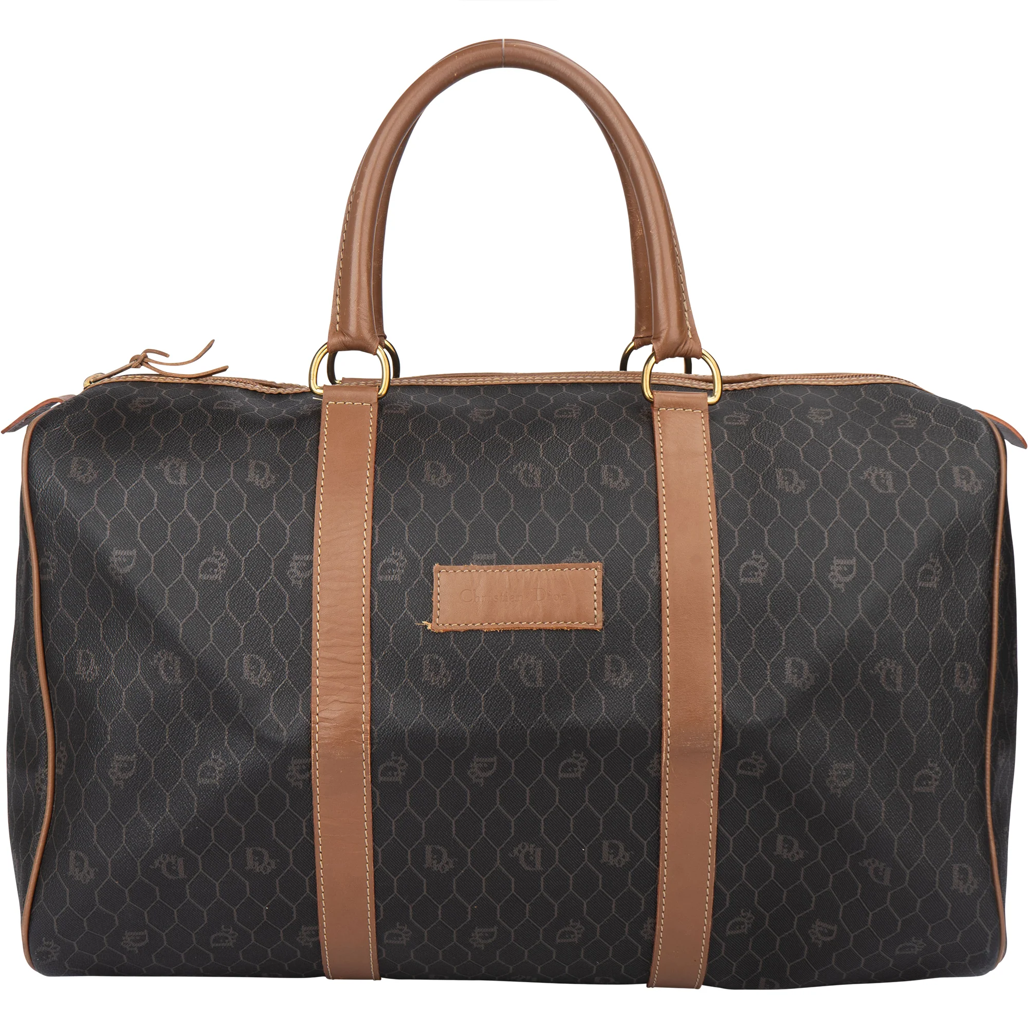 Christian Dior Honeycomb Monogram Duffle Bag 45