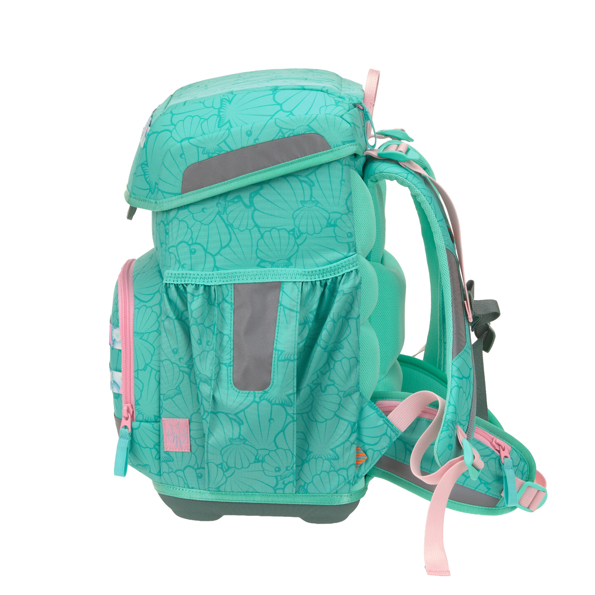 School Set Light Unique Schulranzenset 5tlg. - Seashell turqouise