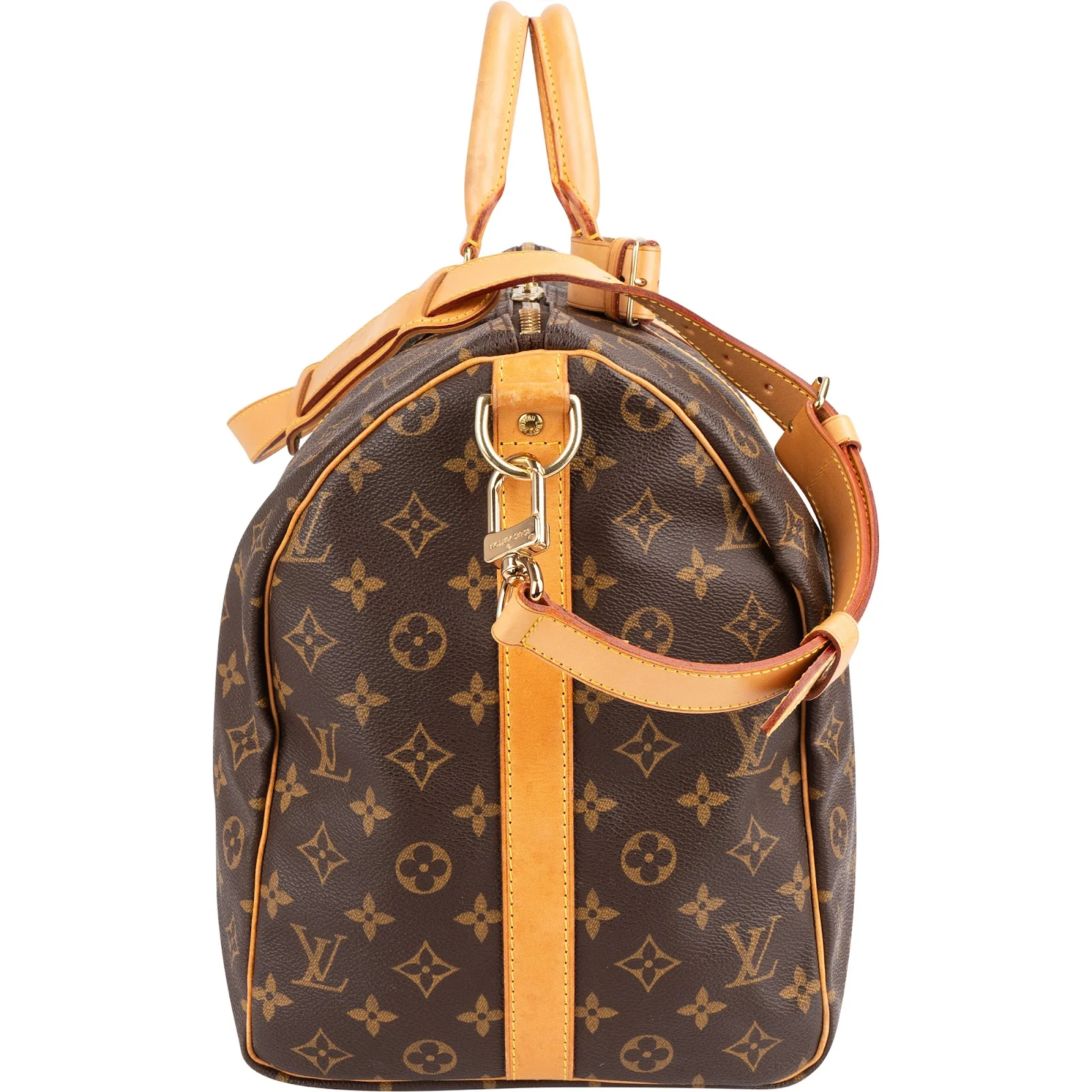 Louis Vuitton Monogram Canvas Keepall 50 Bandoulière Reisetasche