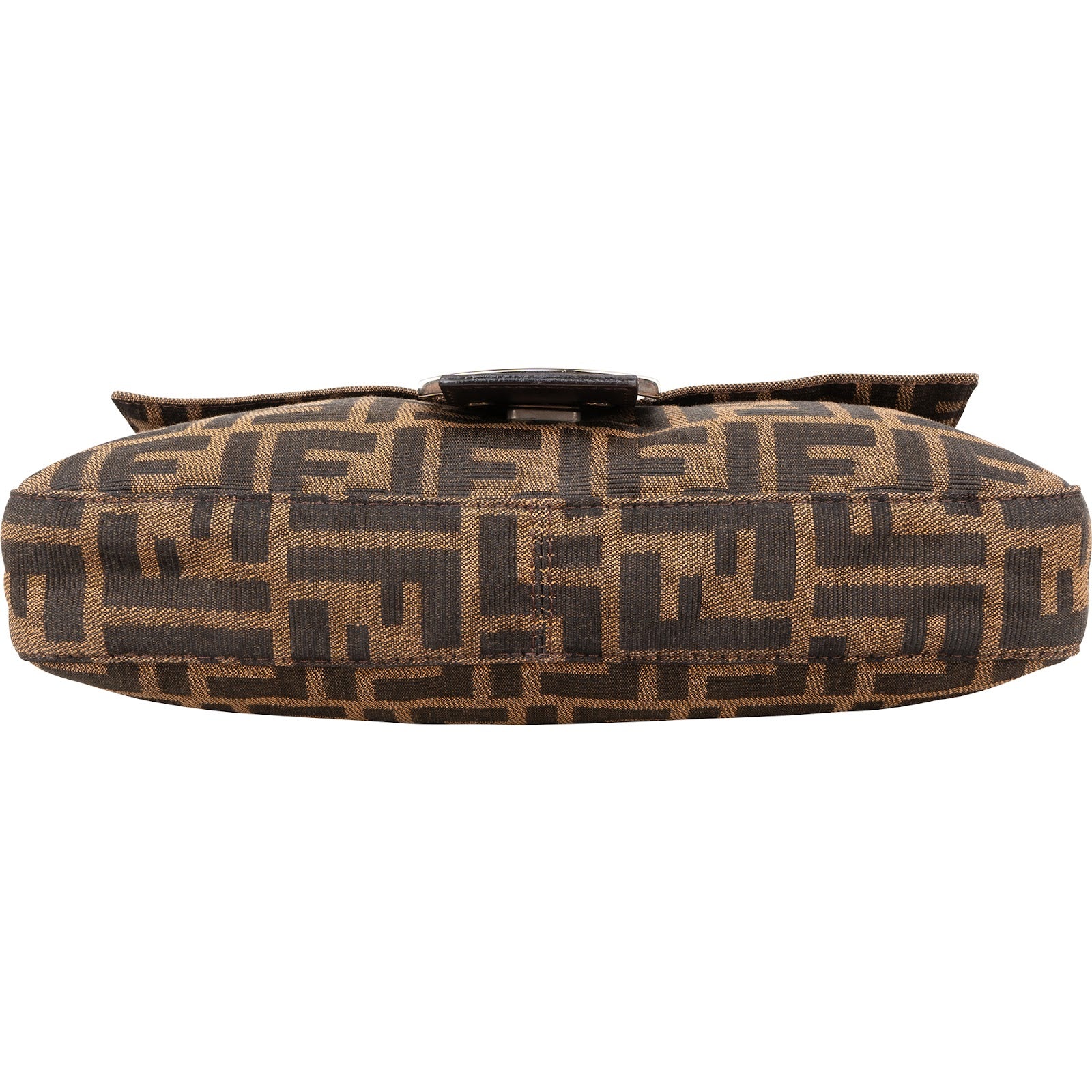 Sac à bandoulière Fendi Monogram FF Zucca Baguette