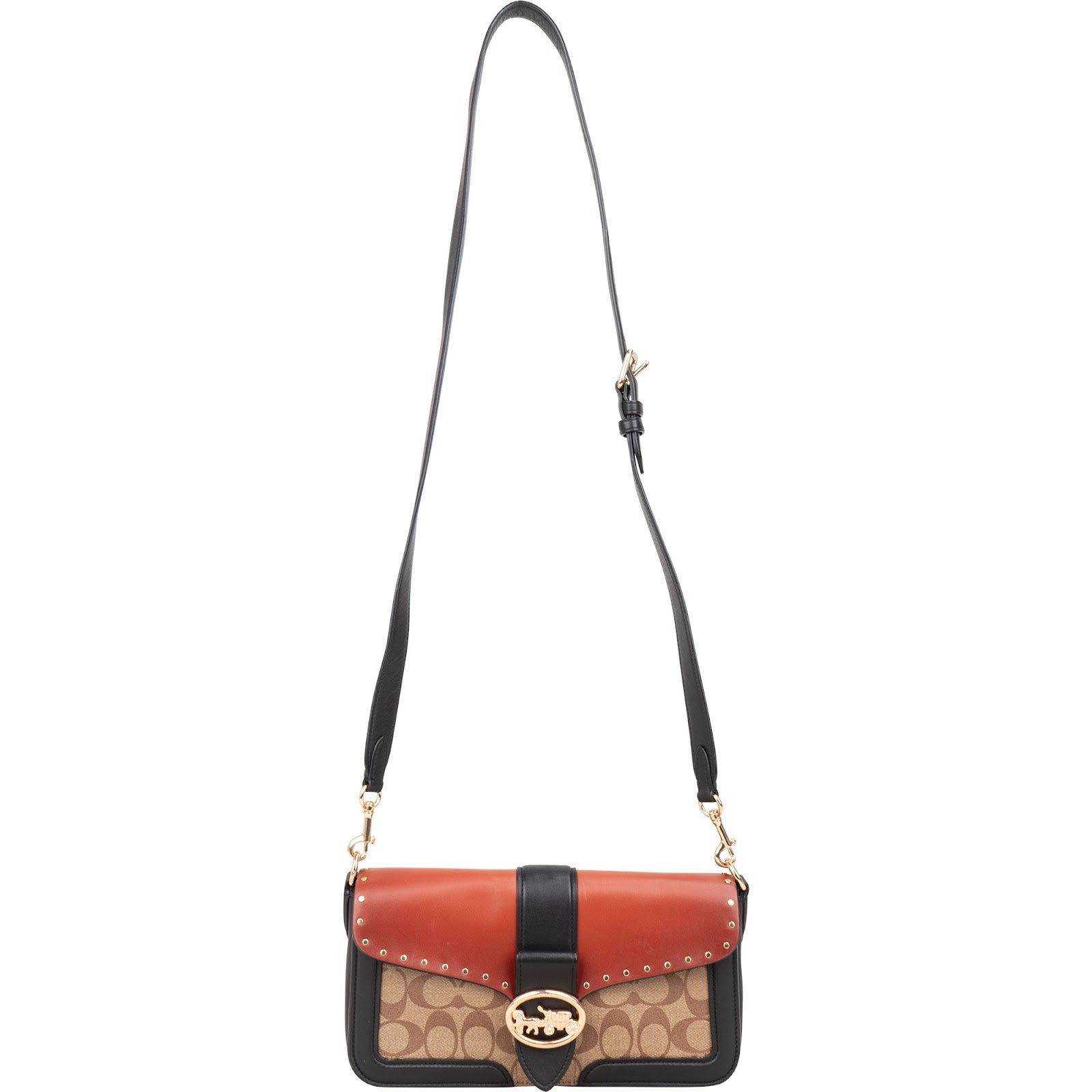 Coach Monogram Georgie Crossbody Bag