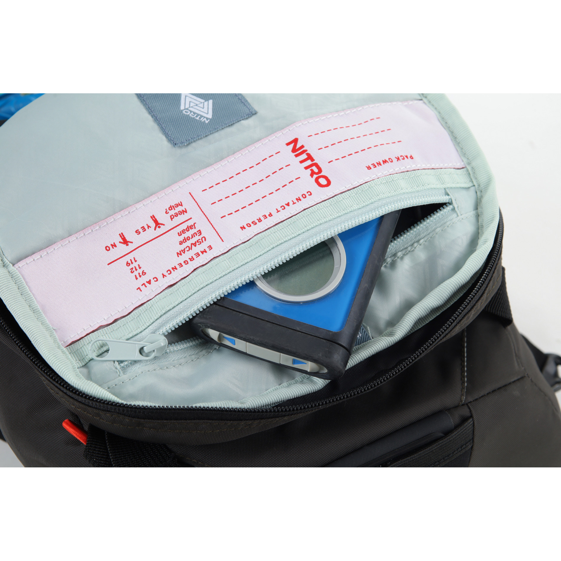 Snowboardrucksack ROVER 14 - Raven