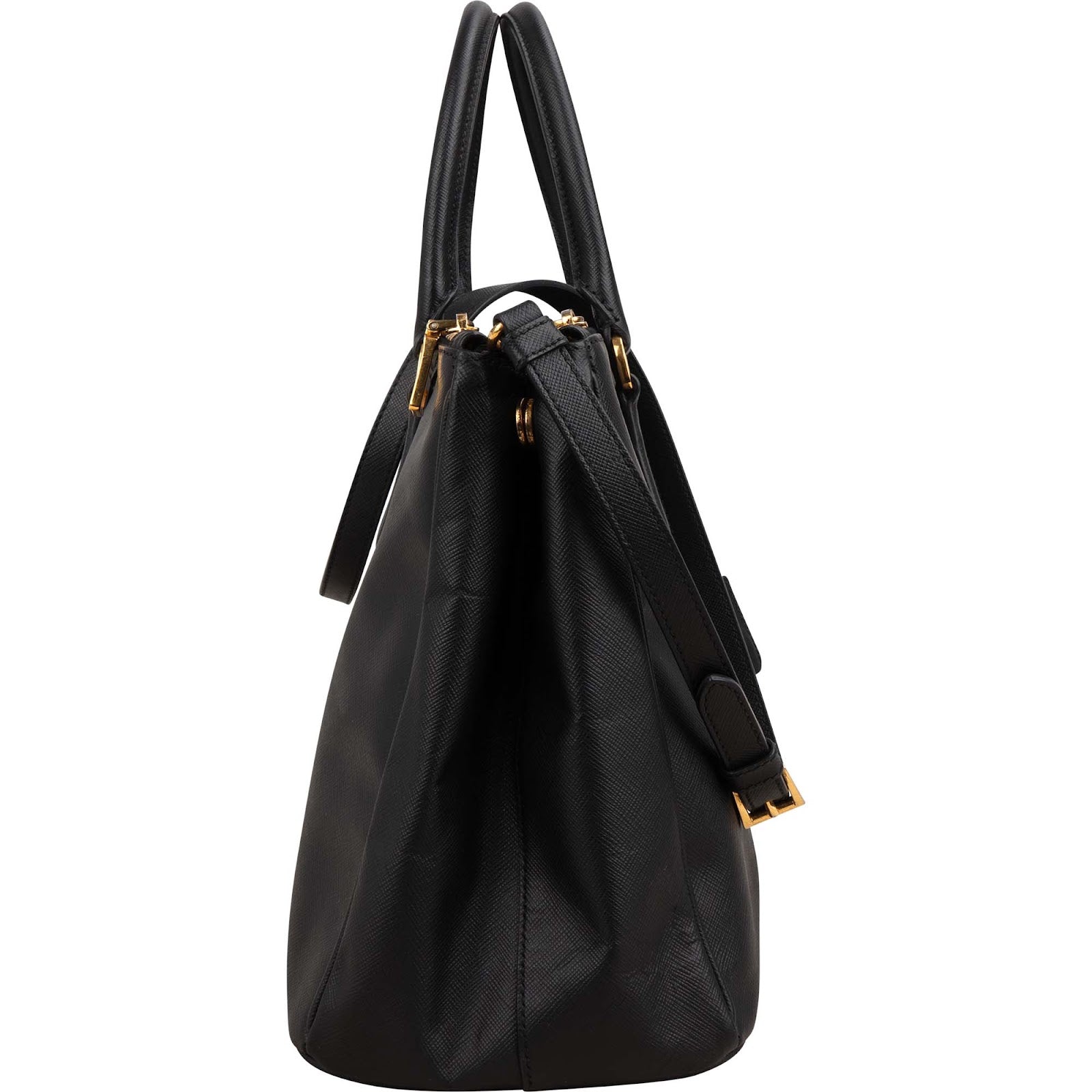 Prada - Galleria Handtasche in Schwarz