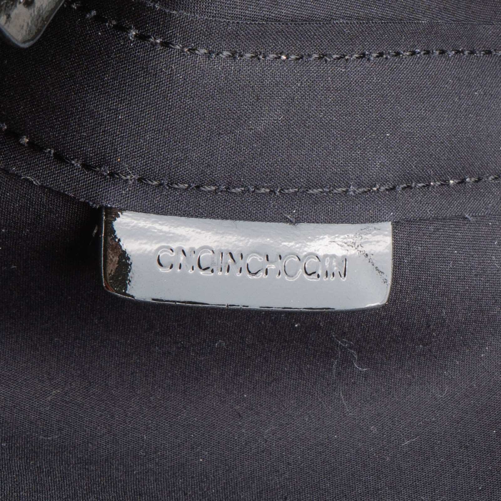 Burberry - Nova-Check Patent Leather Tote Shoulder Bag
