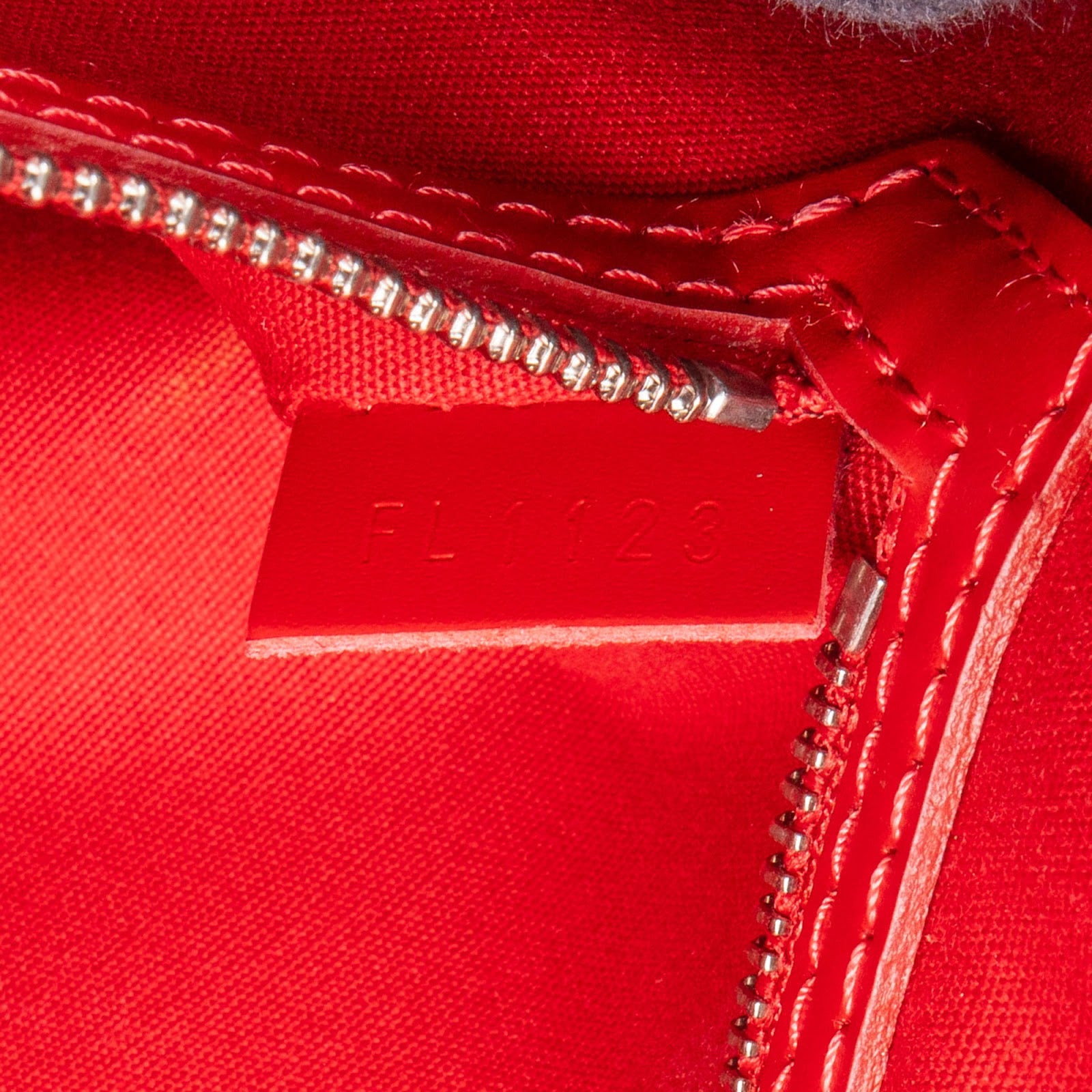 Louis Vuitton Red Epi Leather Brea MM Handbag