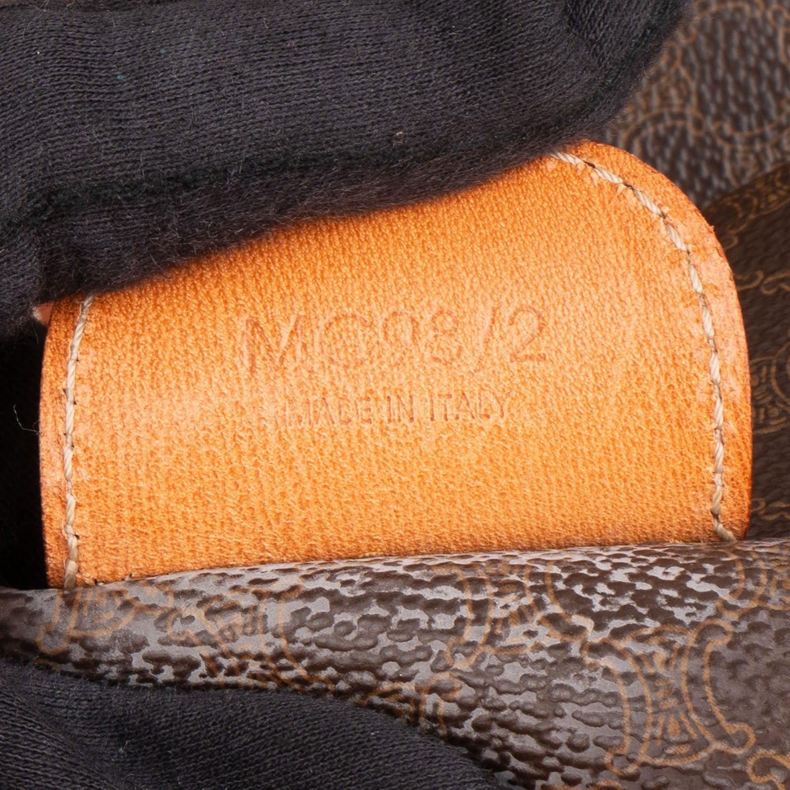 Celine Monogram Macadam Canvas Boston 45 Reisetasche