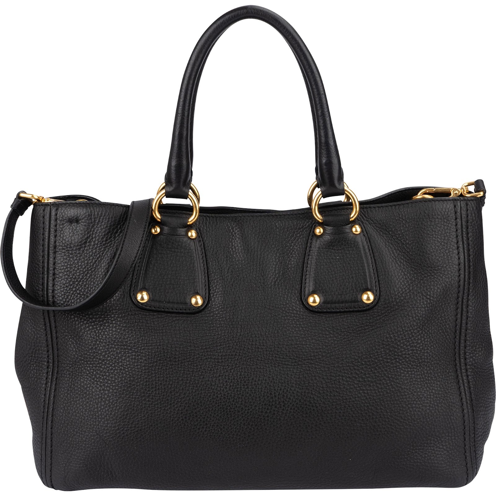 Prada – Vitello Daino Tote Handbag