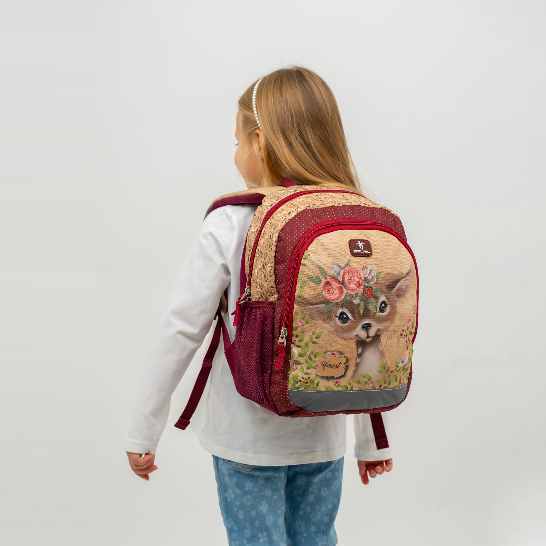 Plecak przedszkolny Kiddy Plus - Animal Forest Bambi