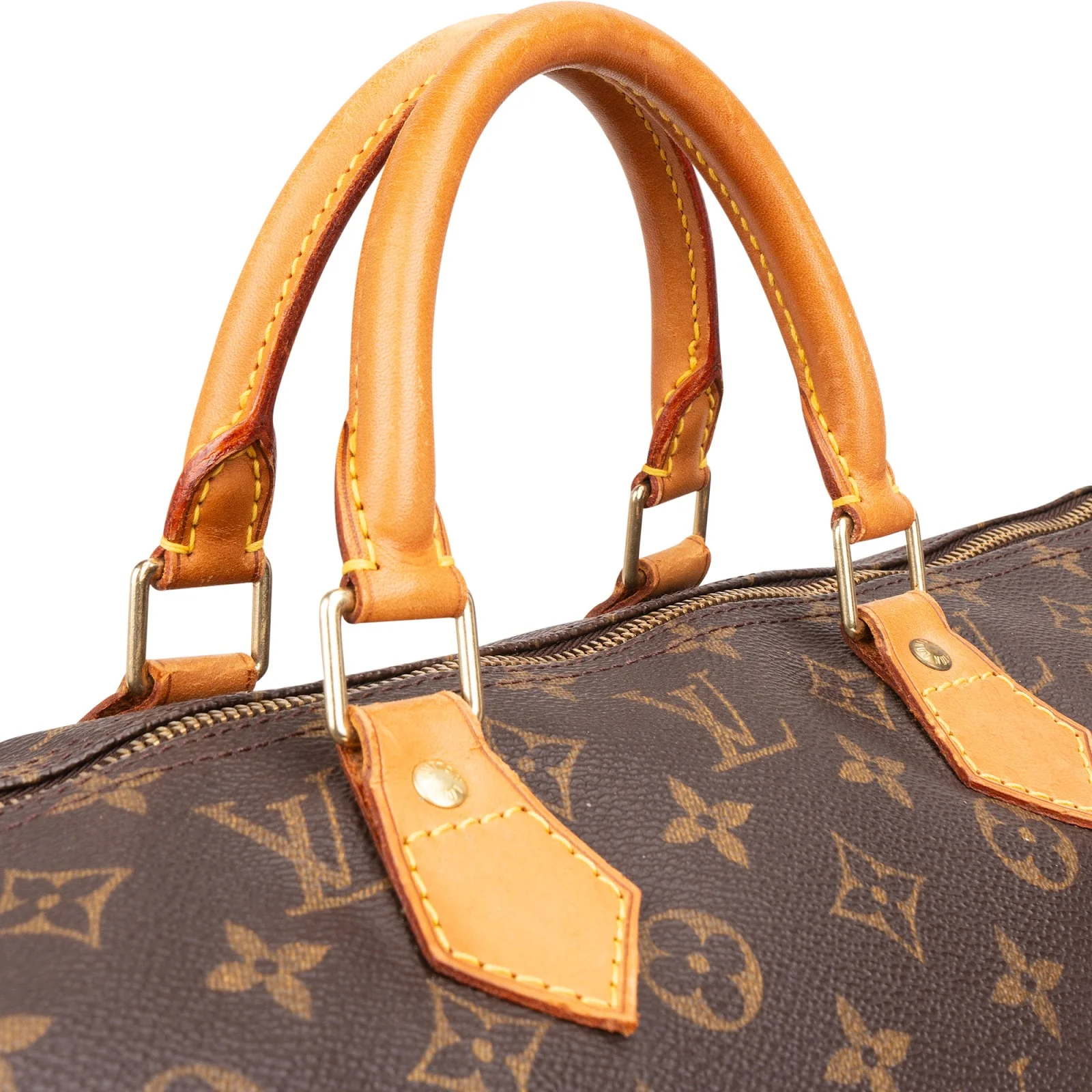 Louis Vuitton Monogram Canvas Speedy 40 Boston Bag