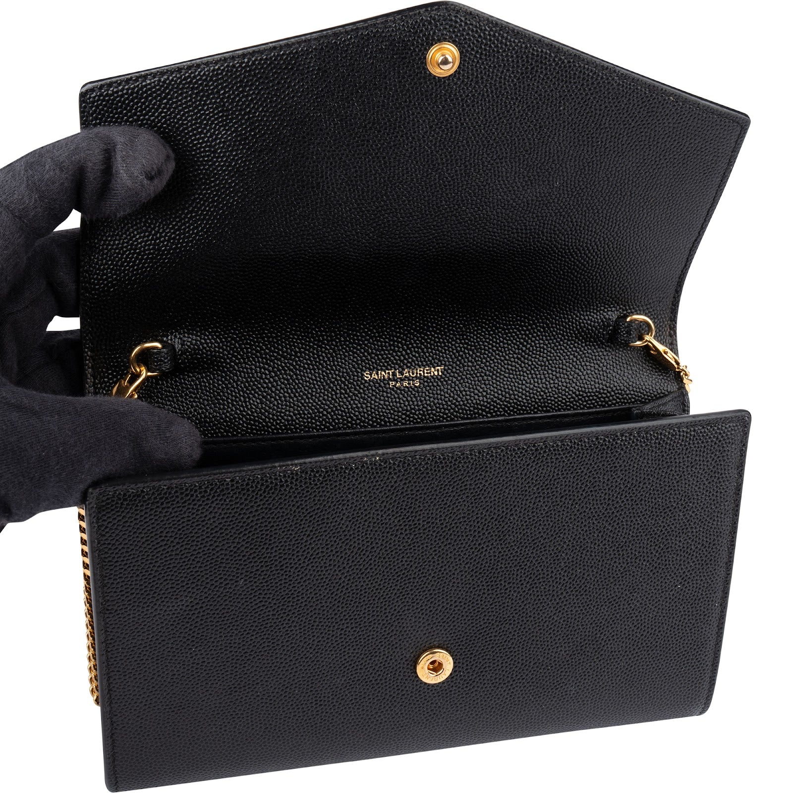 Saint Laurent - Uptown Wallet On Chain Crossbody Bag