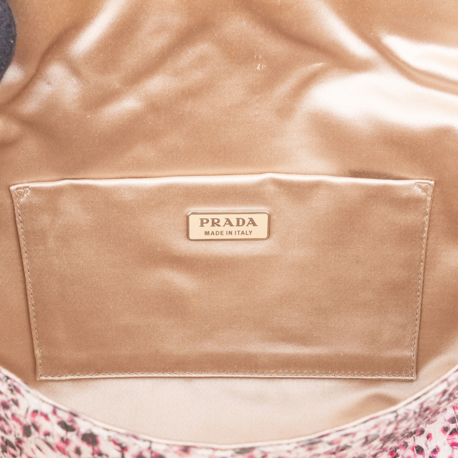 Prada Sequin Embellished Flap Shoulder Bag