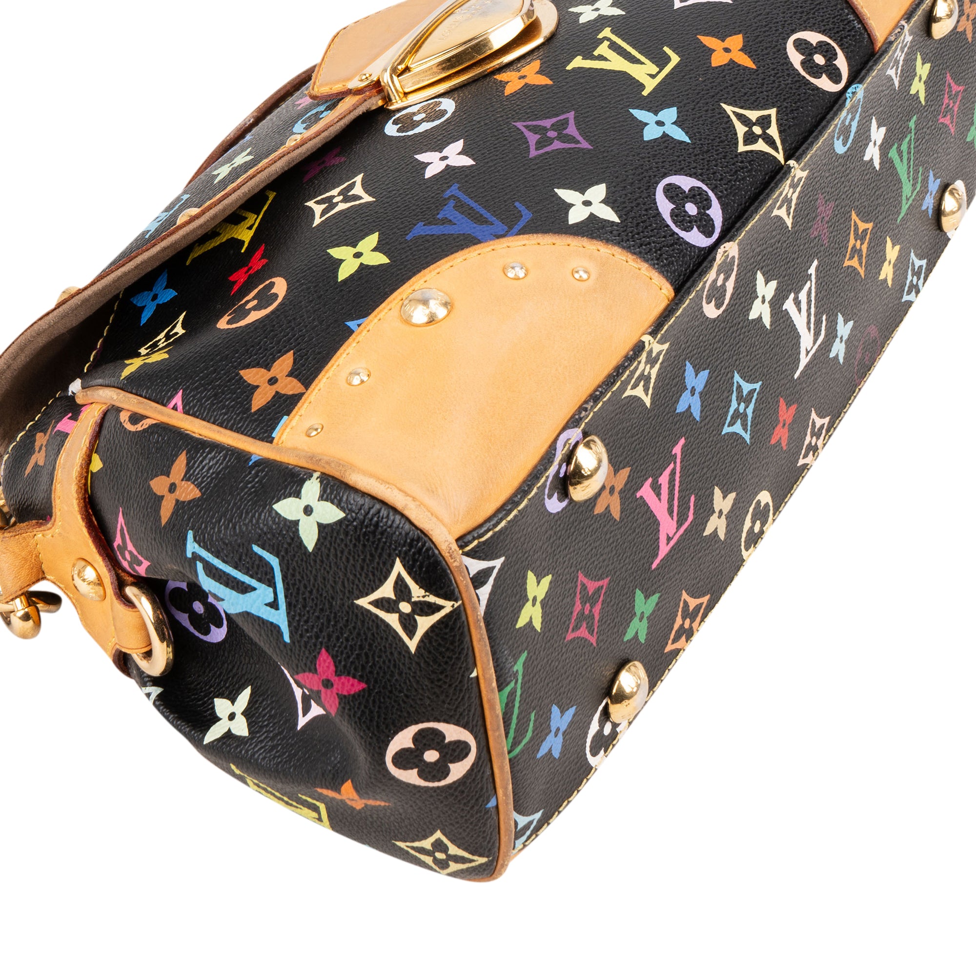 Louis Vuitton Canvas Monogram Multicolor Beverly MM Shoulder Bag