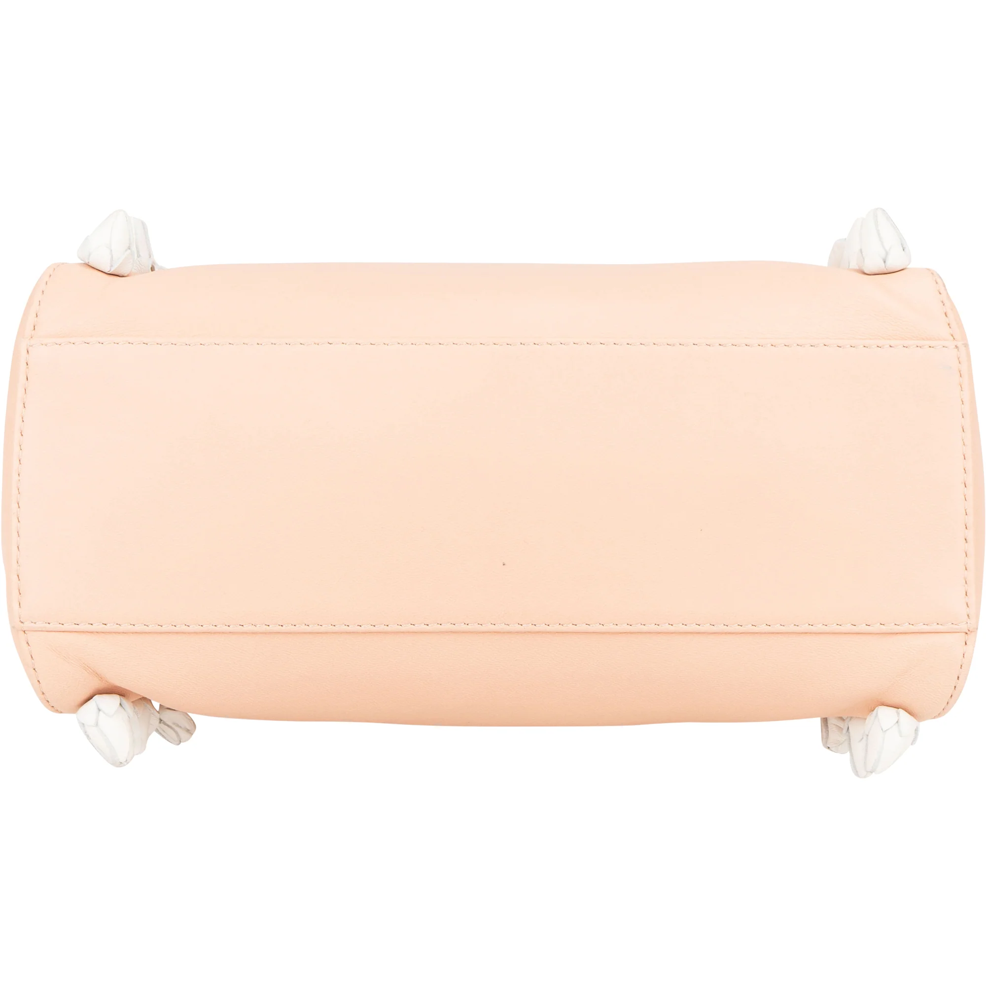 Fendi Nappa Leather Flowering Flower Mini Peekaboo Handbag