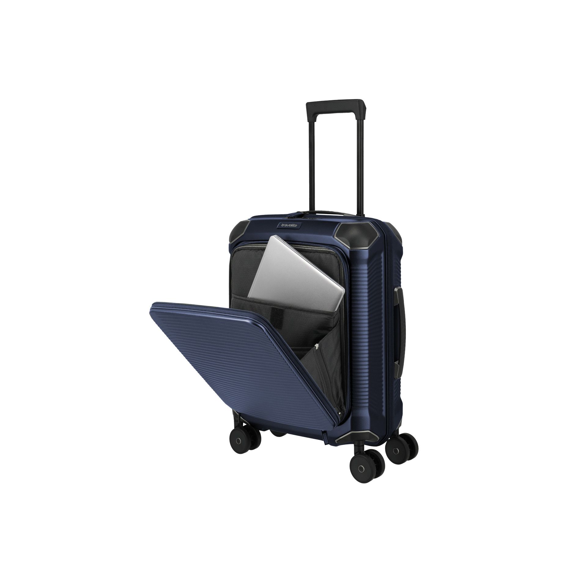 MILLENNIUM Handgepäck S (55cm) mit Vortasche - Navy