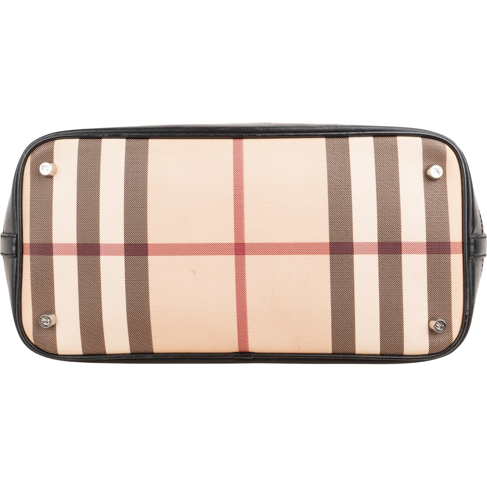 Burberry - Nova-Check Monogram Handbag