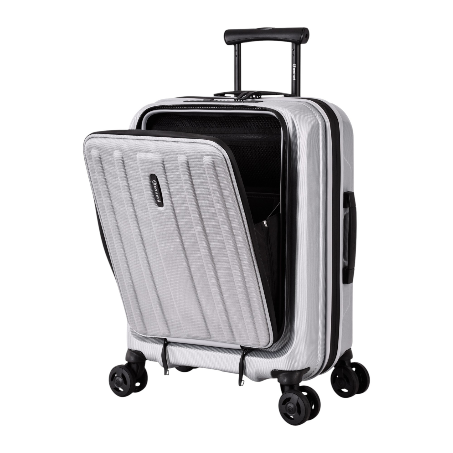 KAPSTADT BUSINESS PREMIUM Handgebäck (55 cm) erweiterbar - silber