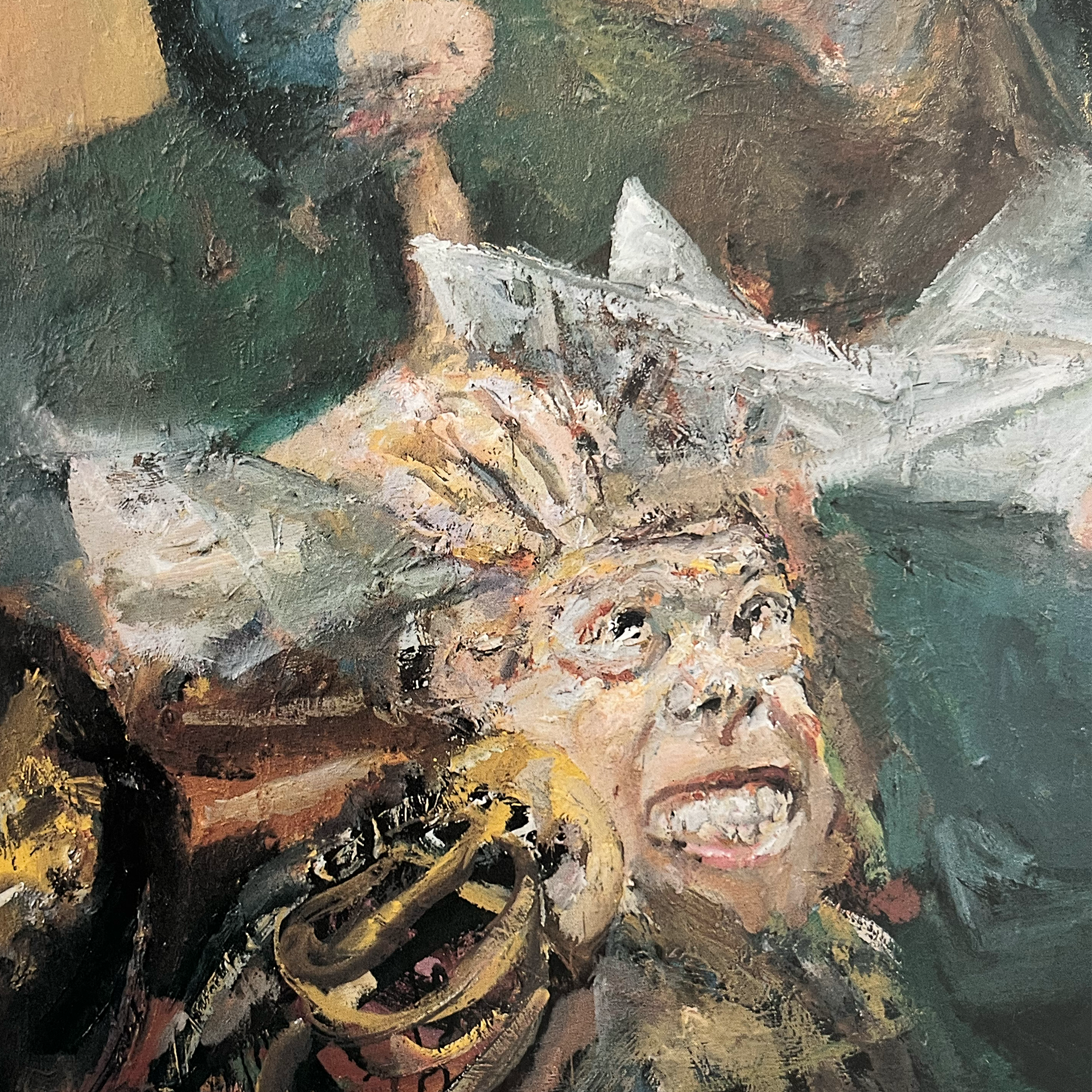 Bernhard Heisig - Fliegen lernen im Hinterhof -1996