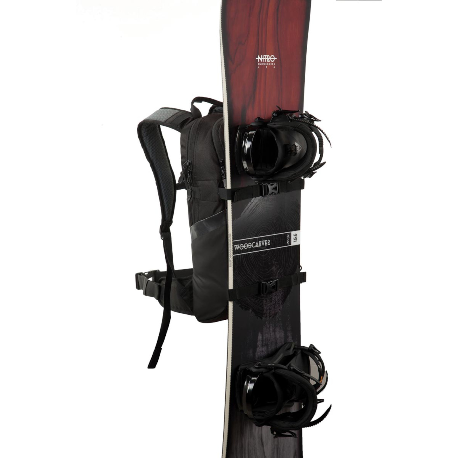 Snowboardrucksack ROVER 14 - Black Out