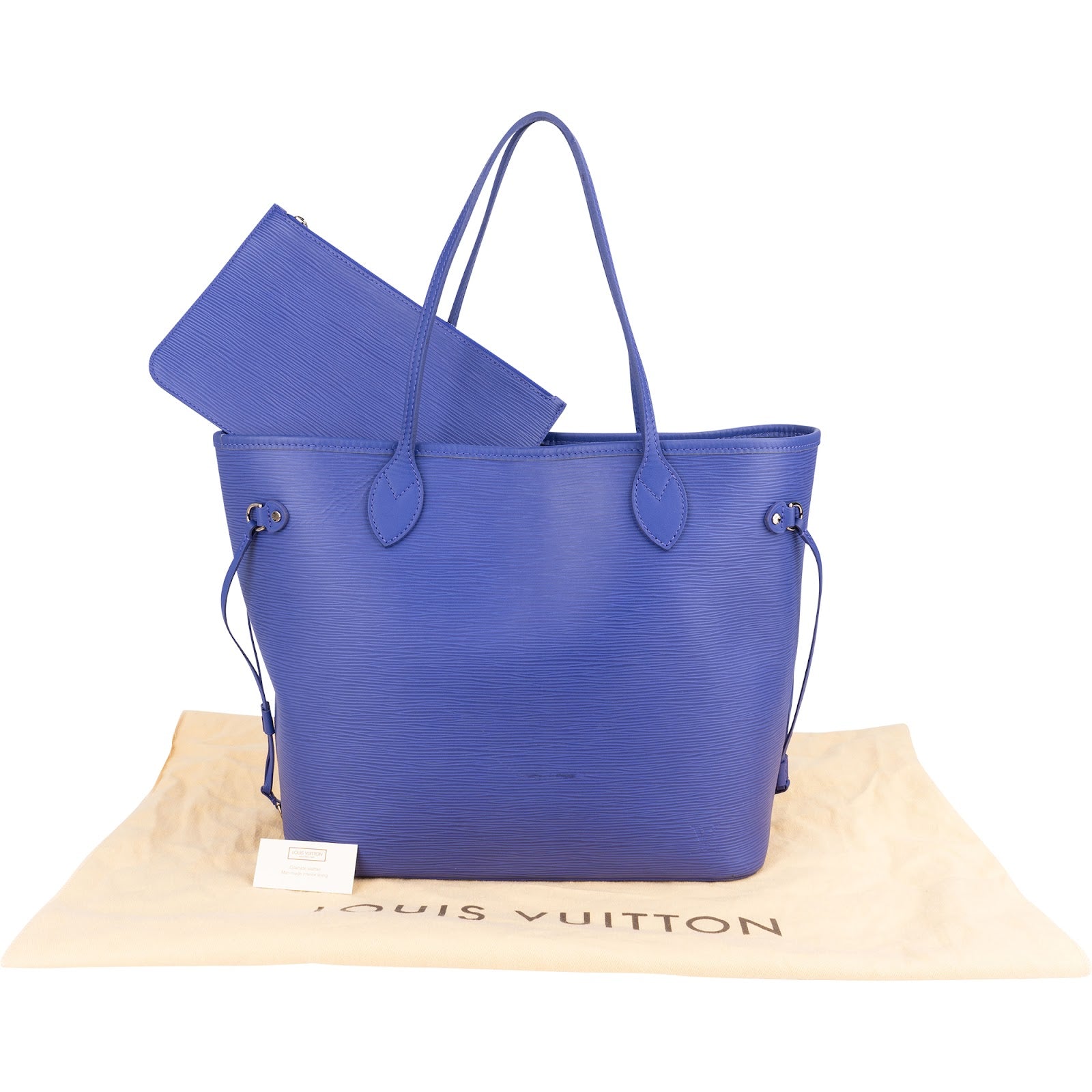 Sac cabas Neverfull MM Louis Vuitton en cuir Figue Épi