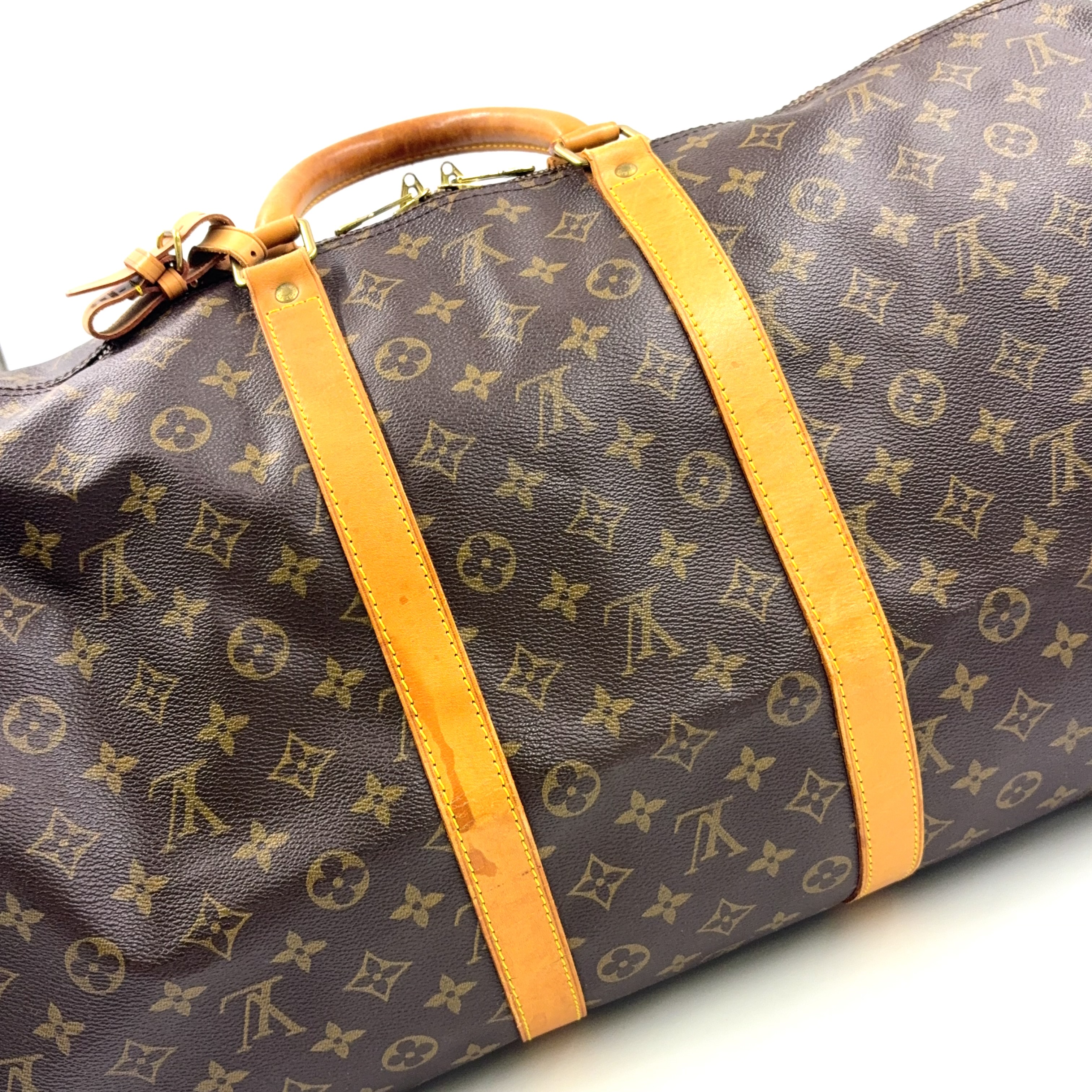 Louis Vuitton  Keepall Bandouliere 55 Monogram Boston Bag