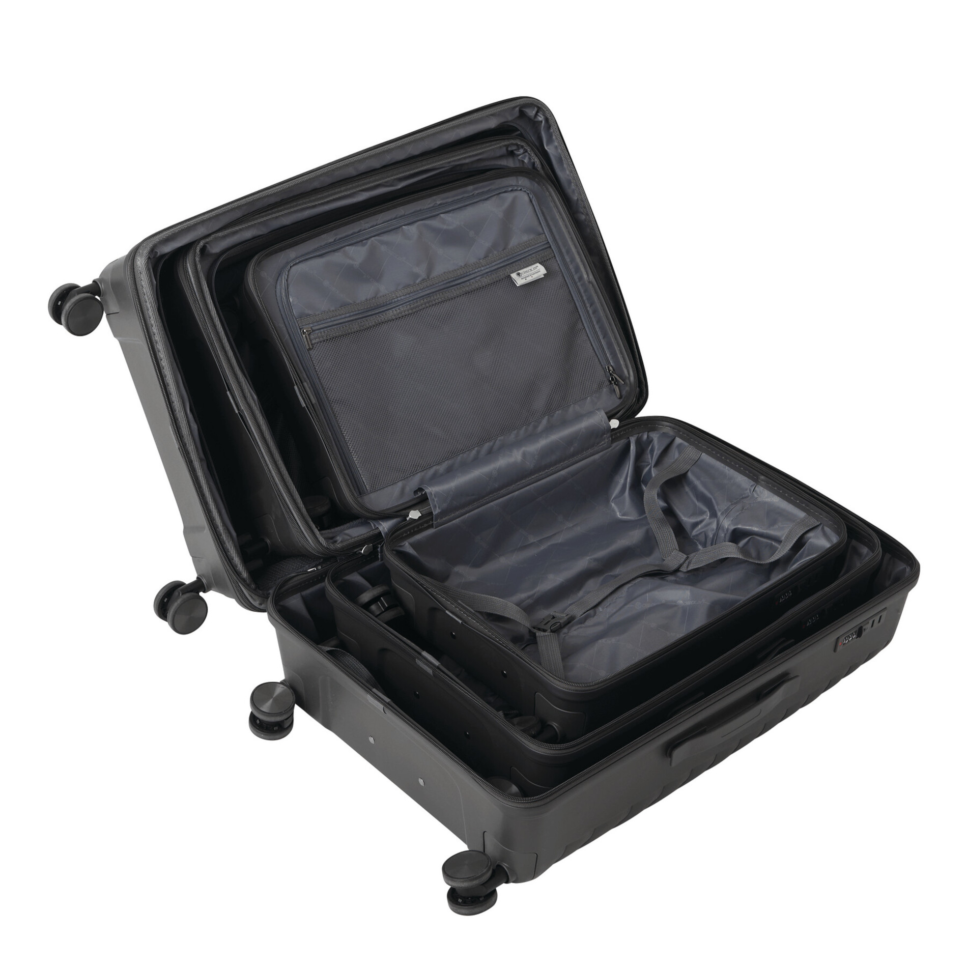 Sydney Kofferset mit 4 Rollen Gr. L/M/S - anthrazit