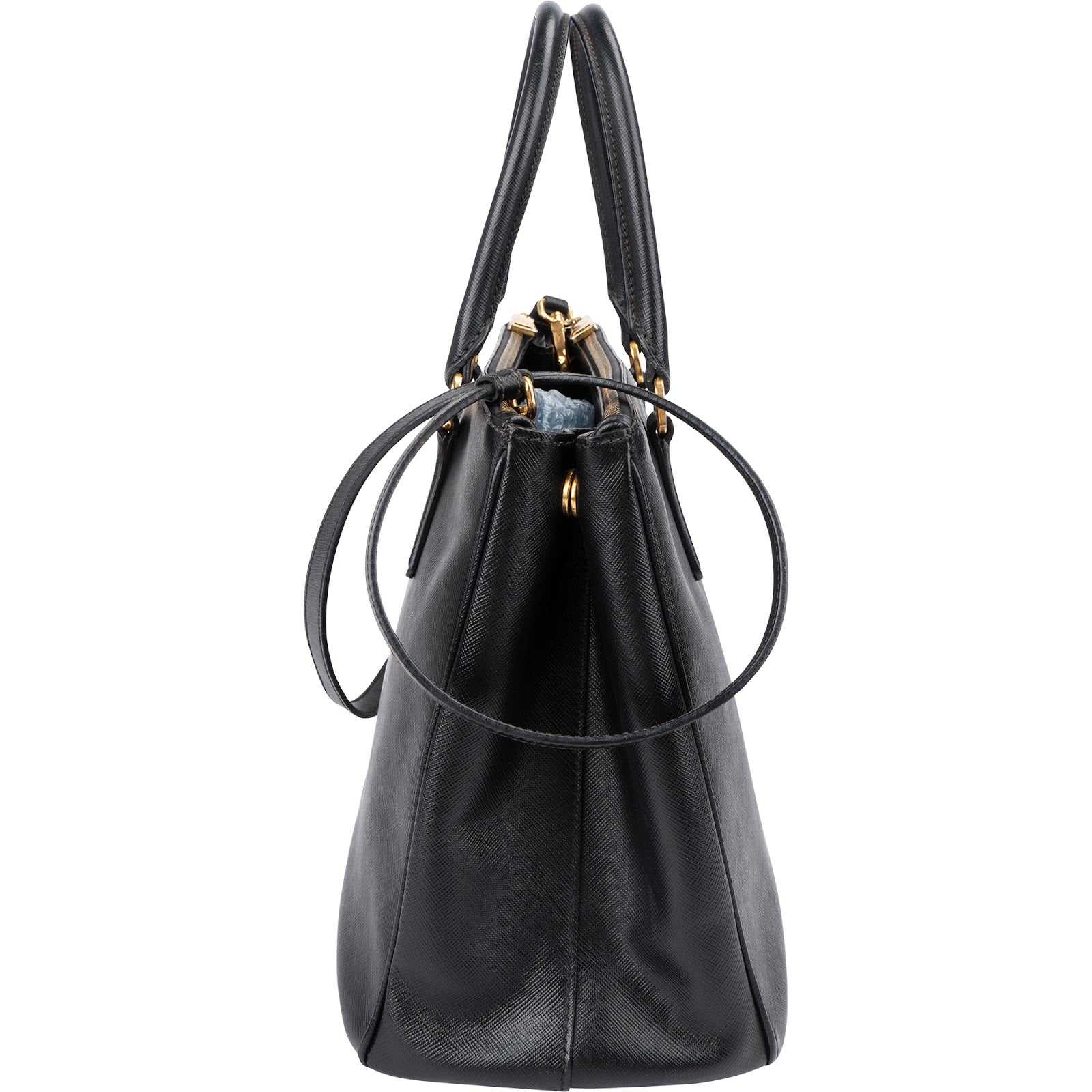 Prada- Saffiano Leather Galleria Handtasche