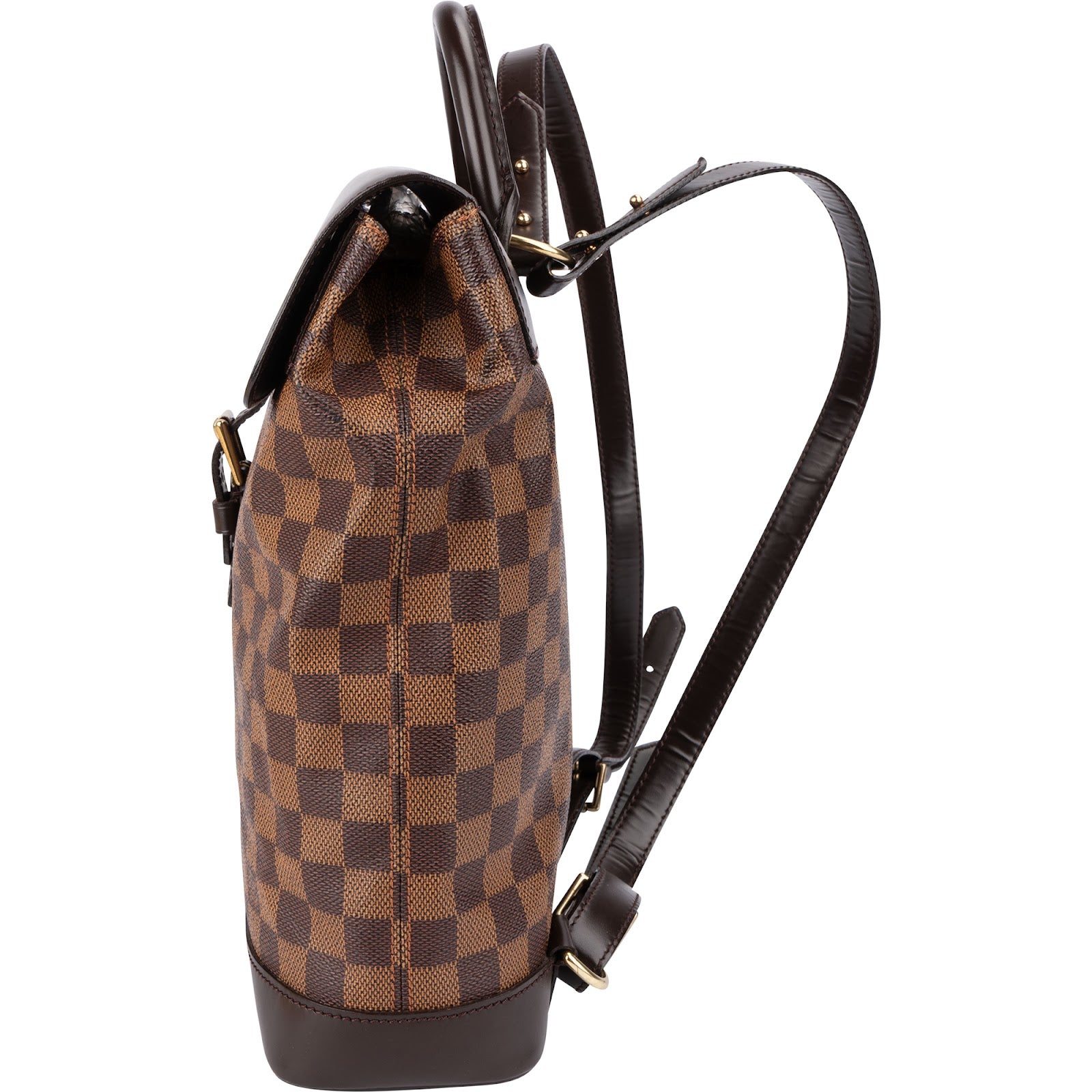 Louis Vuitton Monogram Damier Ebene Canvas Soho Centenaire Backpack