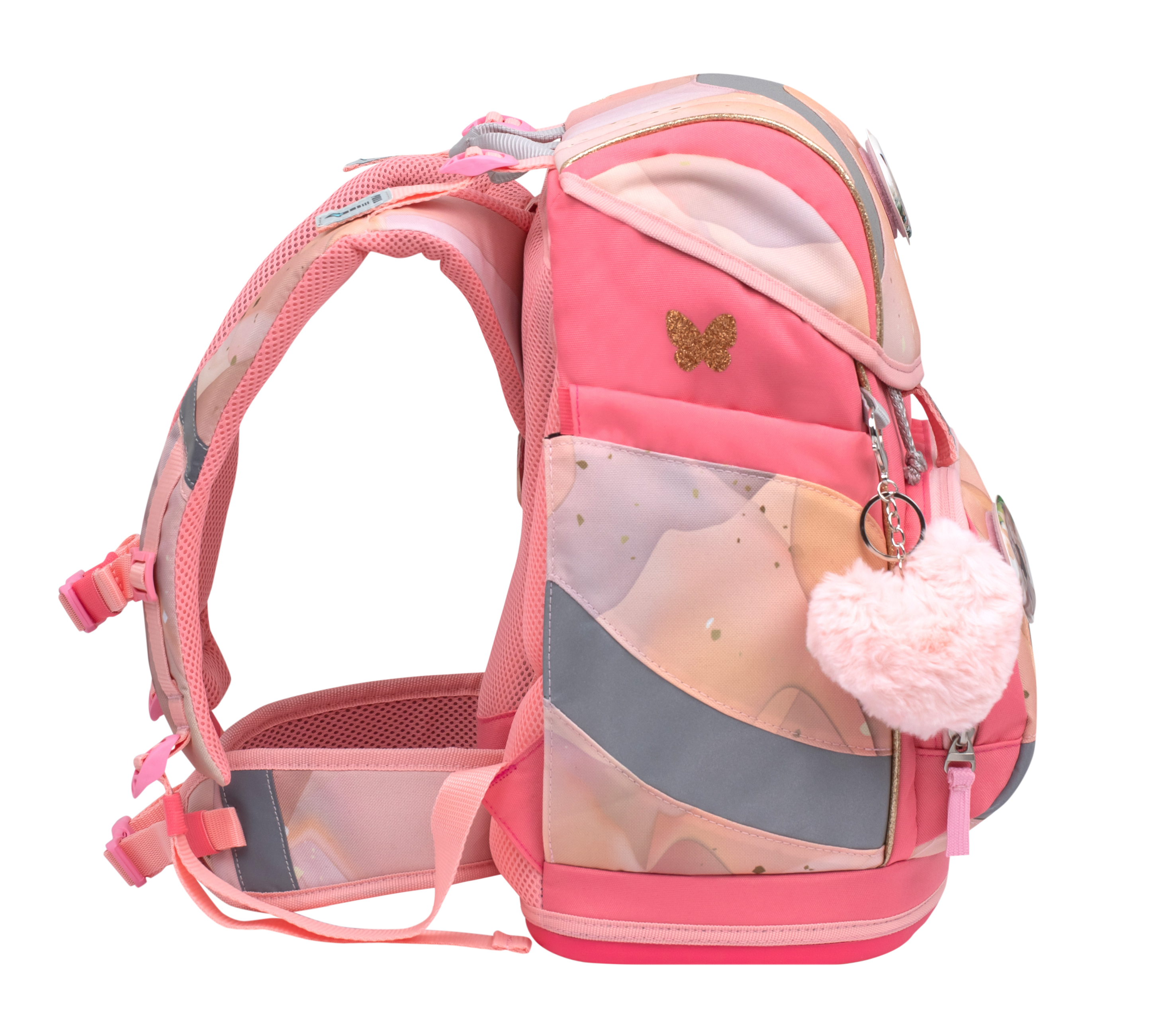 5-częściowy zestaw saszetek Smarty z 6 naszywkami - Marble